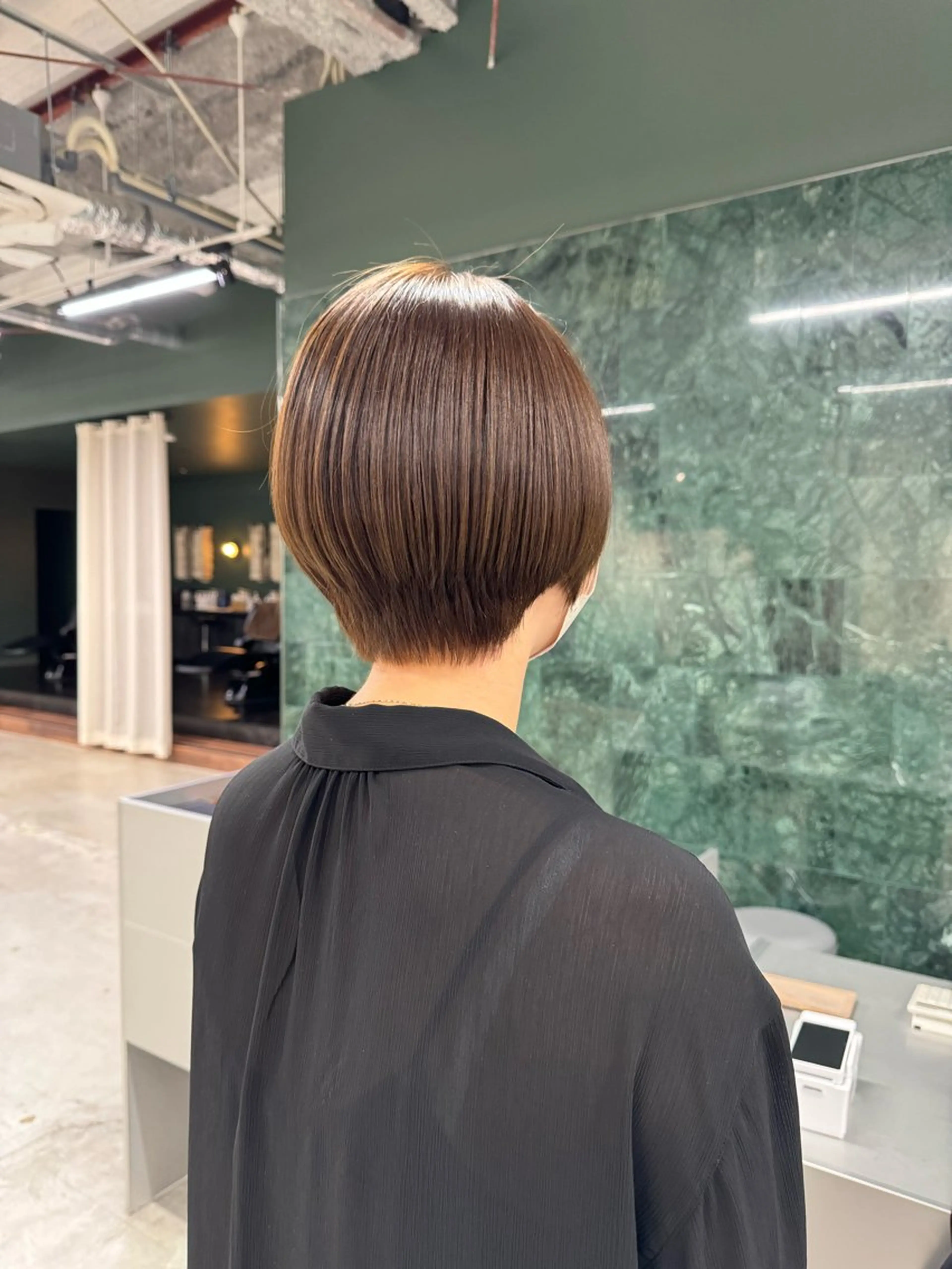 ショート カット ヘアカラー トリートメント あゆみ /sopiのヘアスタイル