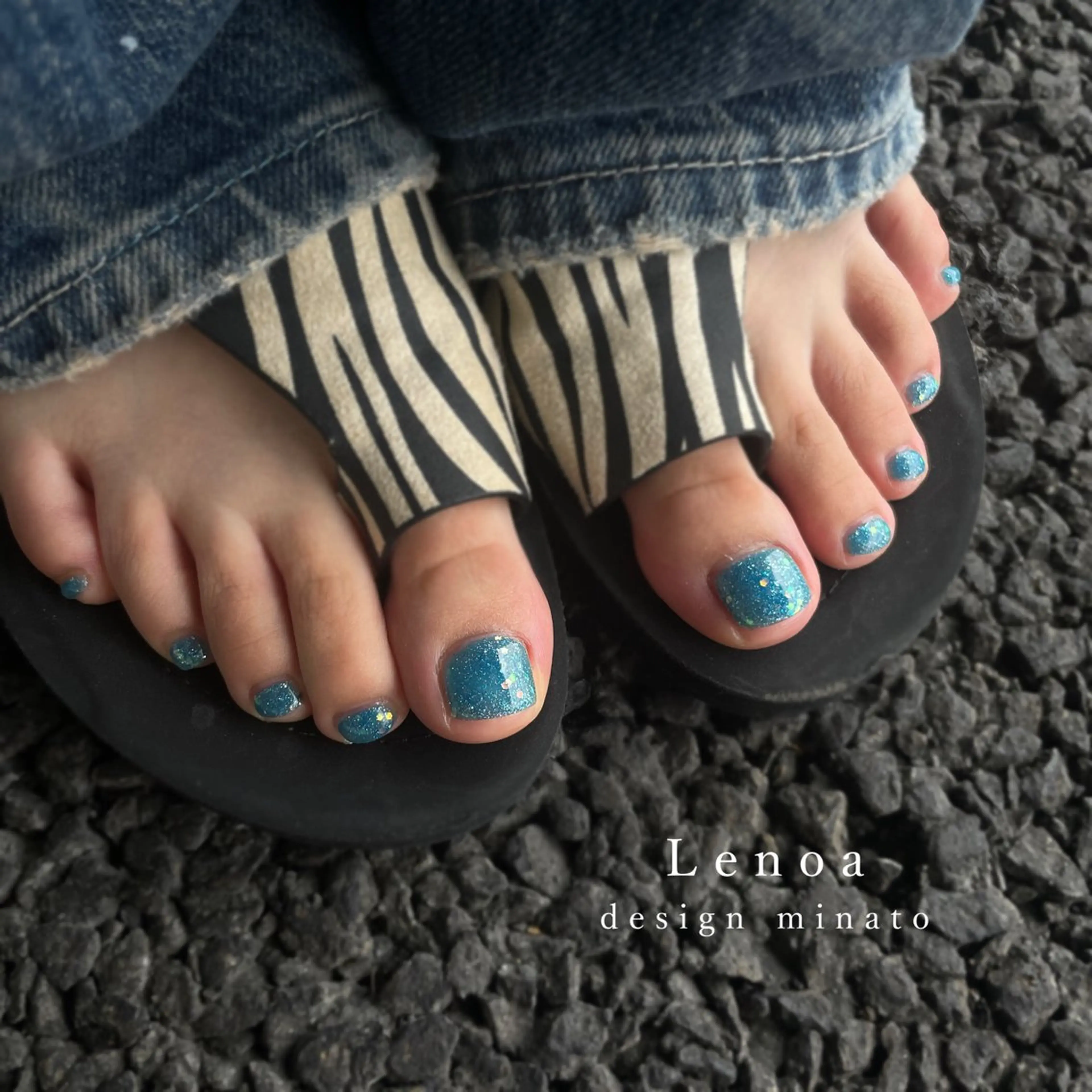 ネイル フットネイル Lenoa minatoのネイルデザイン