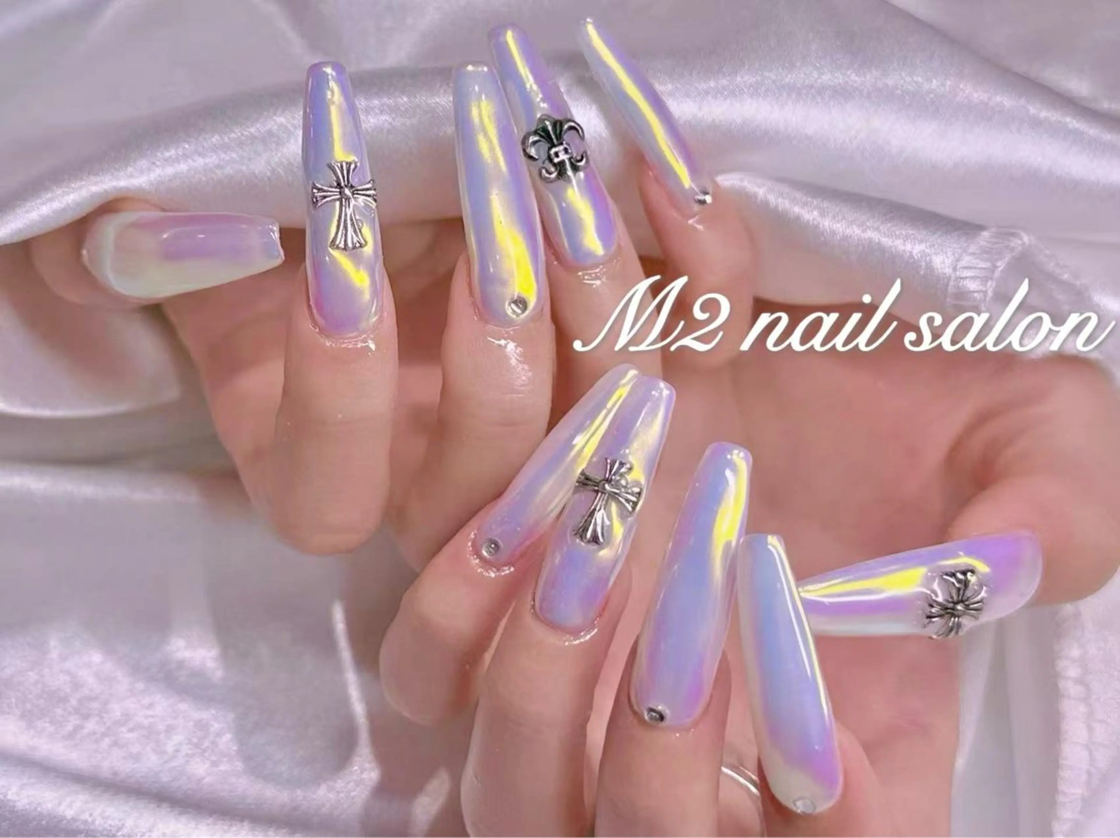 ネイル ハンドネイル 長さだし専門店 M2　rikaのネイルデザイン