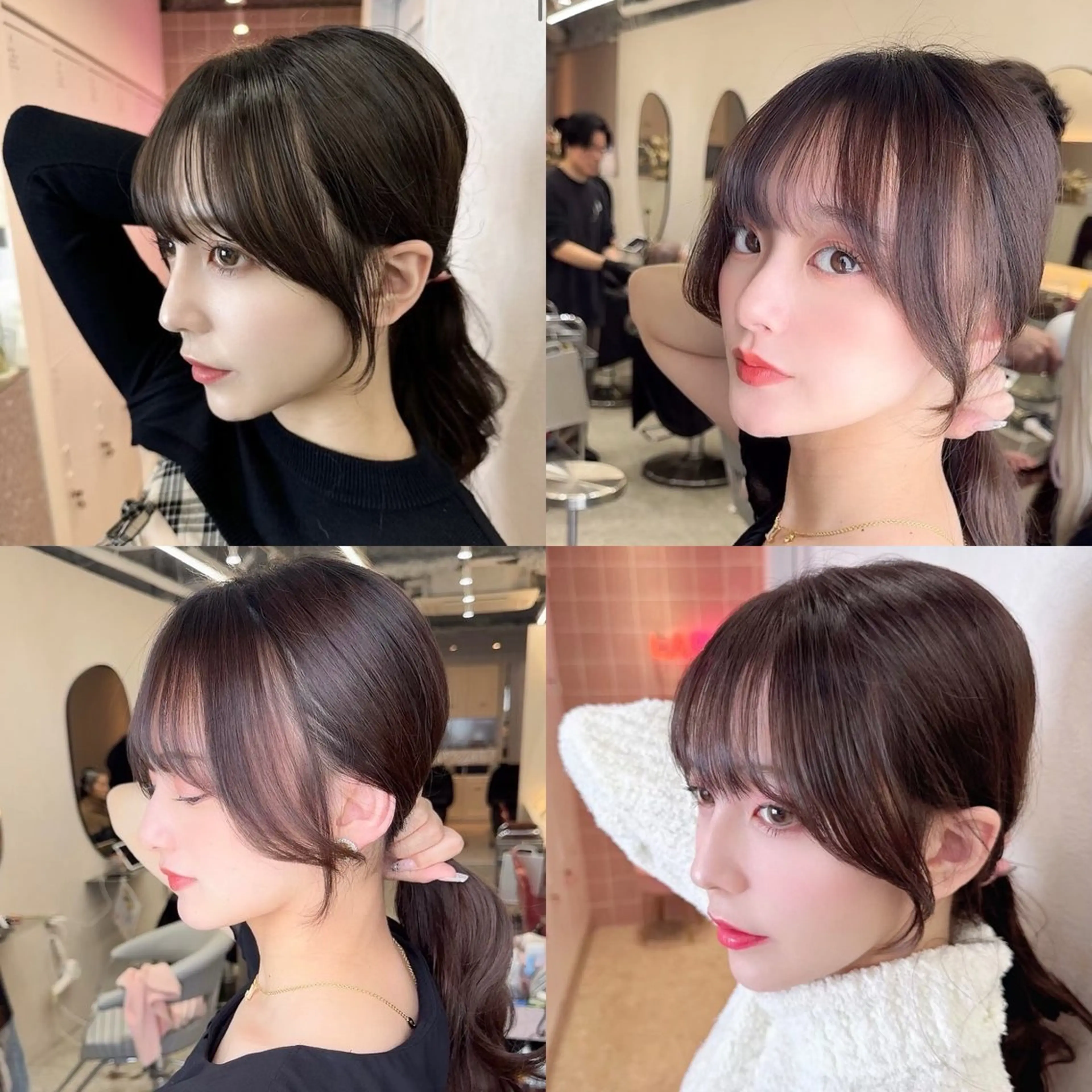 ロング カット ヘアカラー トリートメント 新宿/韓国レイヤー/ 髪質改善/佐藤航のヘアスタイル