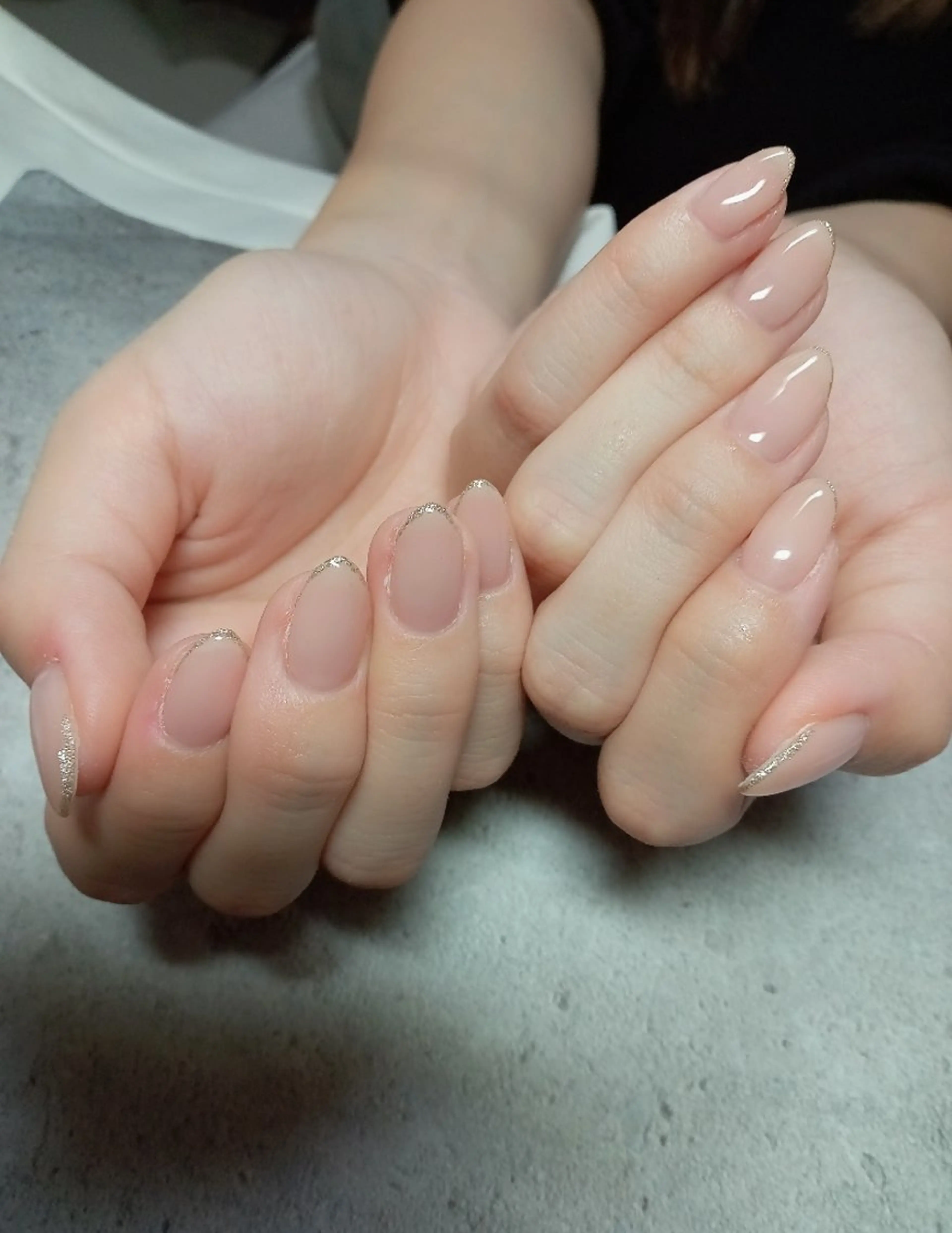 ネイル キラキラネイル ラメ(グリッター) マグネットネイル ビー玉ネイル オフィスネイル flure de neige yukiのネイルデザイン