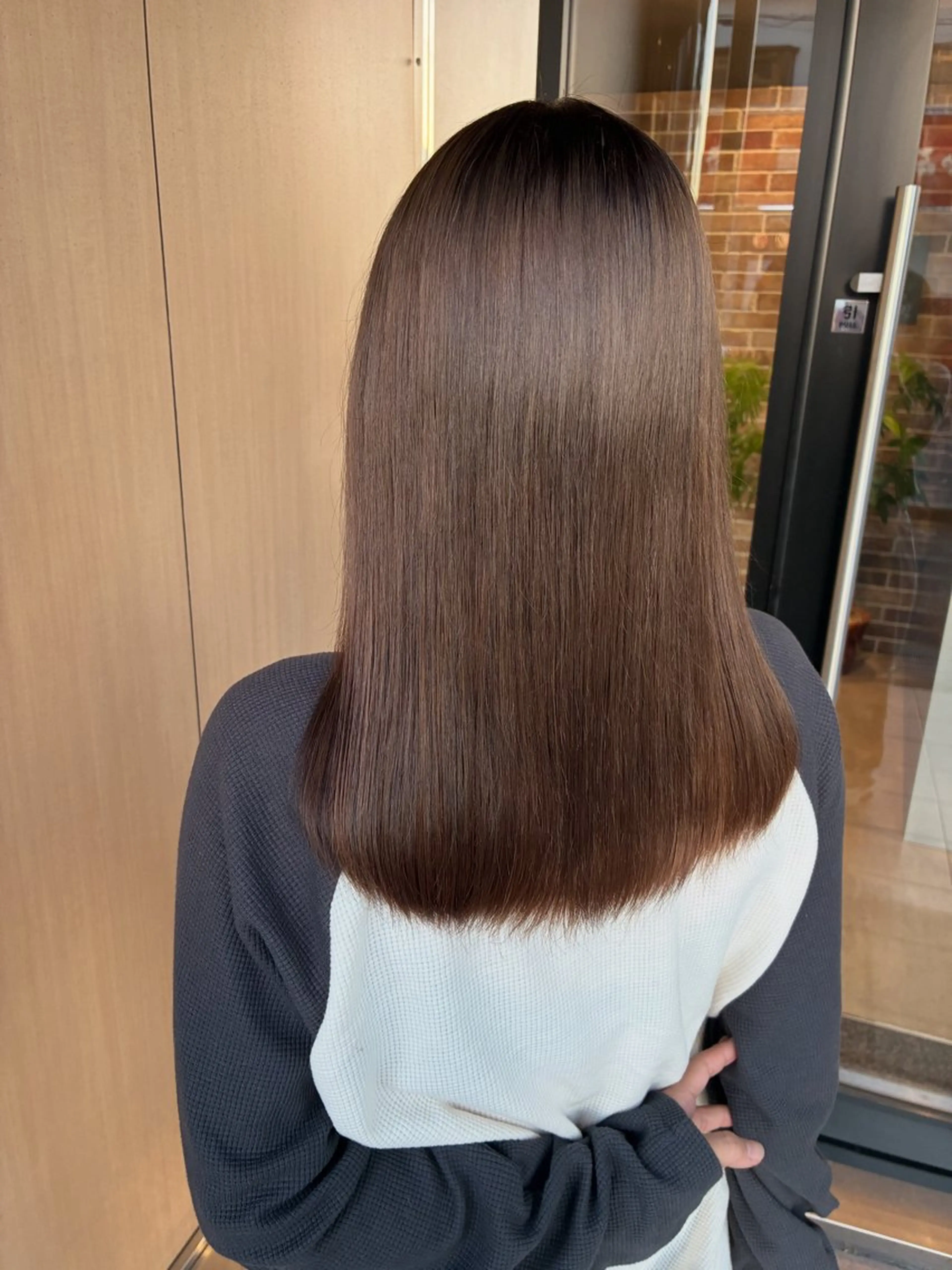 ミディアム カラー ヘアカラー トリートメント 🎀津曲 夏希🎀のヘアスタイル