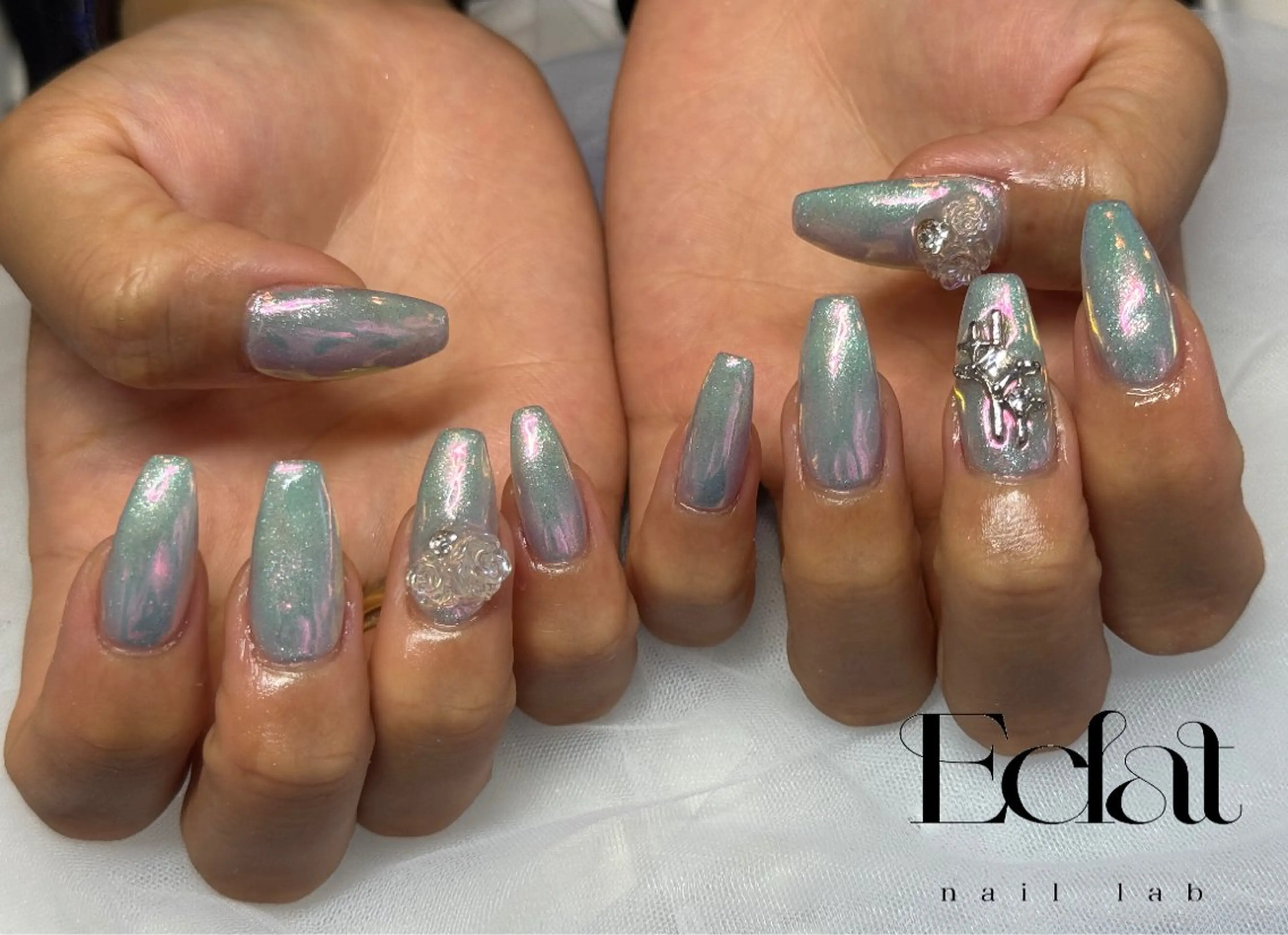 ネイル ハンドネイル ネイルラボEclat RINAのネイルデザイン