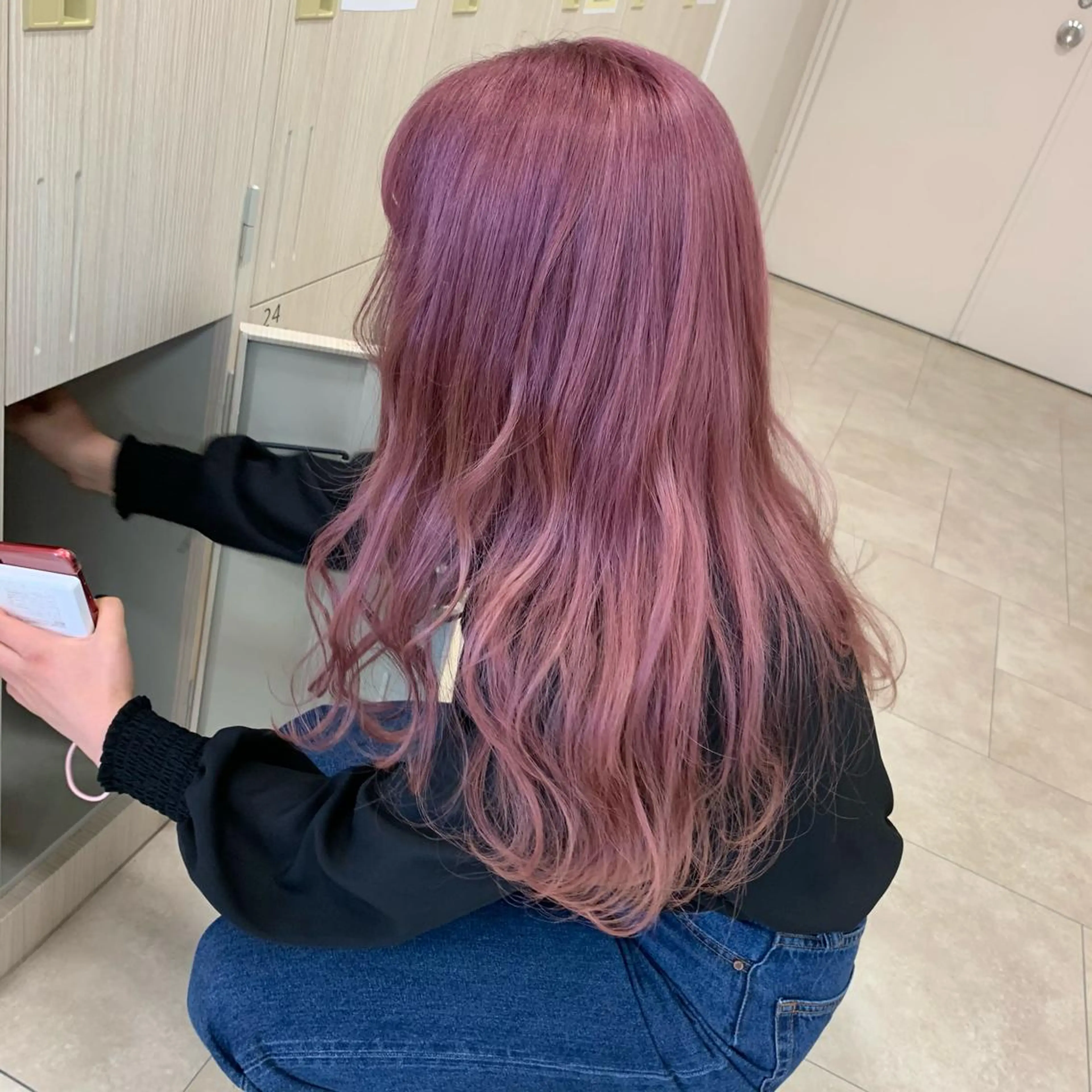 ロング カラー カット ヘアカラー トリートメント 暖色専門美容師🎀 お客様満足度◎のヘアスタイル