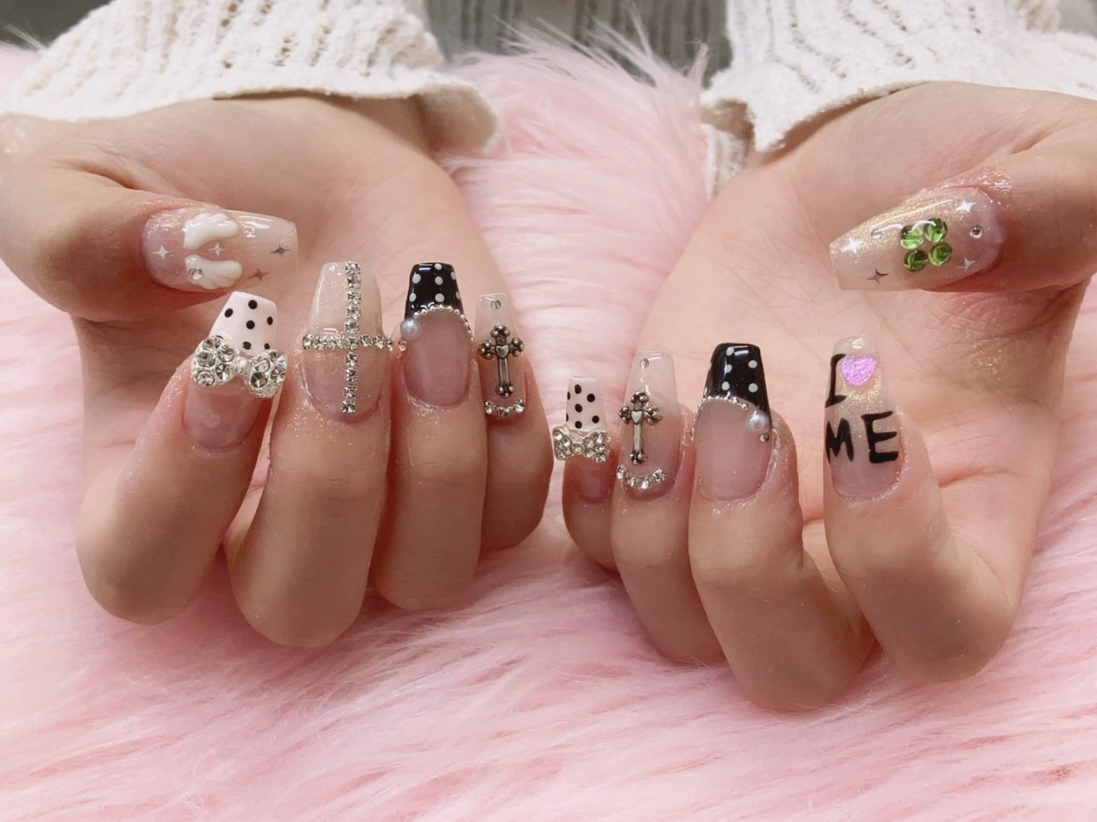 ネイル ハンドネイル 💜MIYA nail川崎店のネイルデザイン