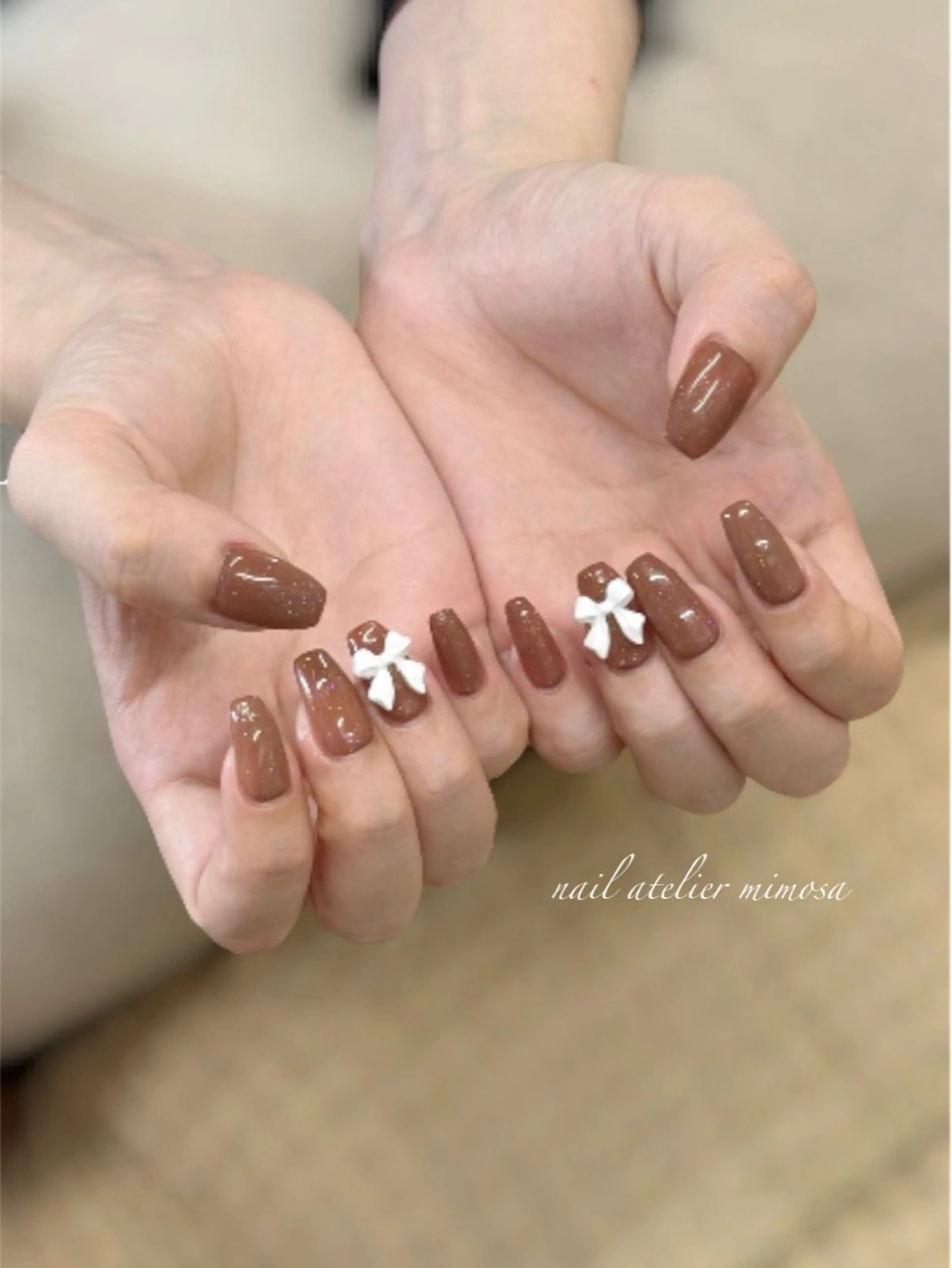 ネイル ハンドネイル アトリエ　ミモザ所属・いまむら あかりのネイルデザイン