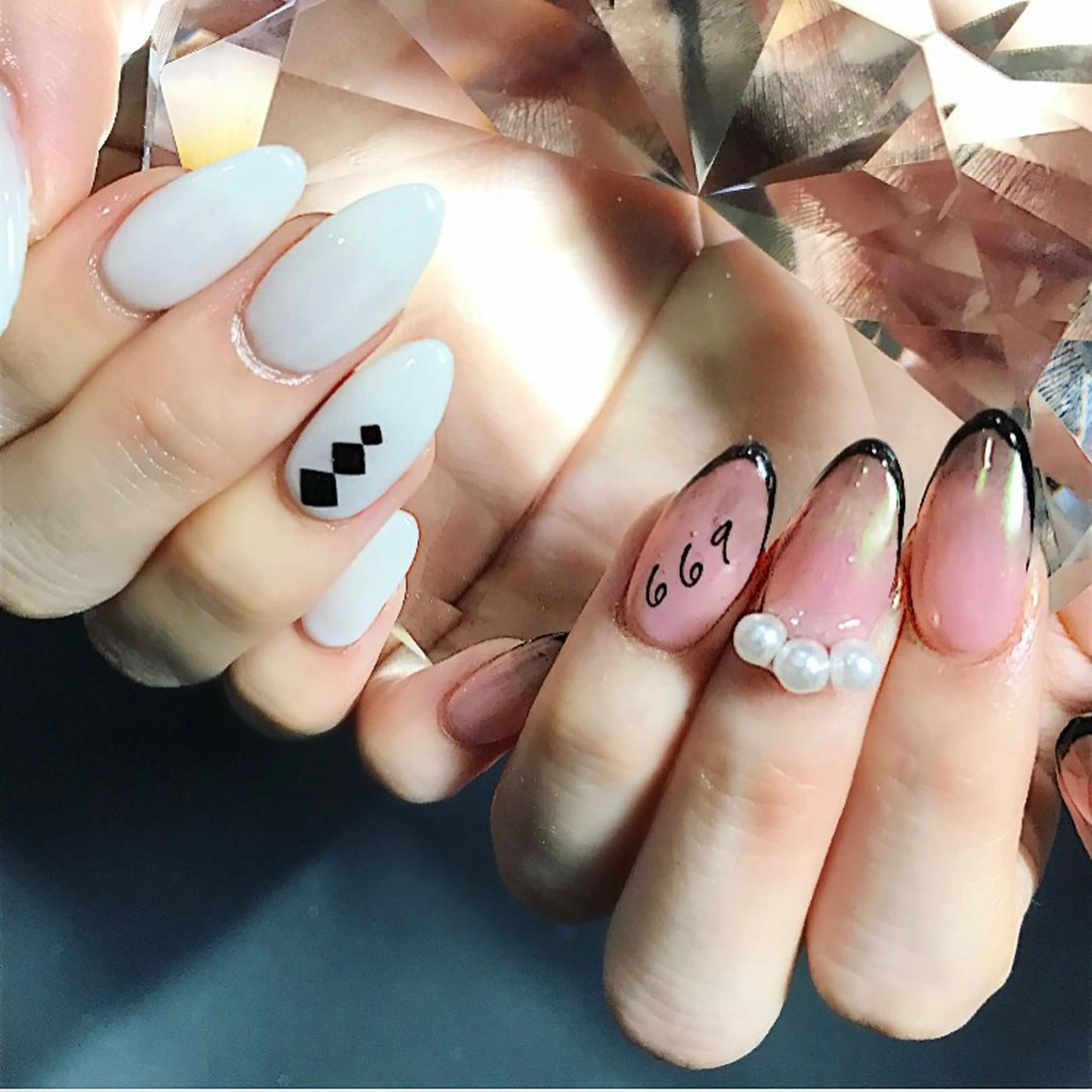 ネイル スカルプネイル 渋谷ビュレネイル Kaoruのネイルデザイン