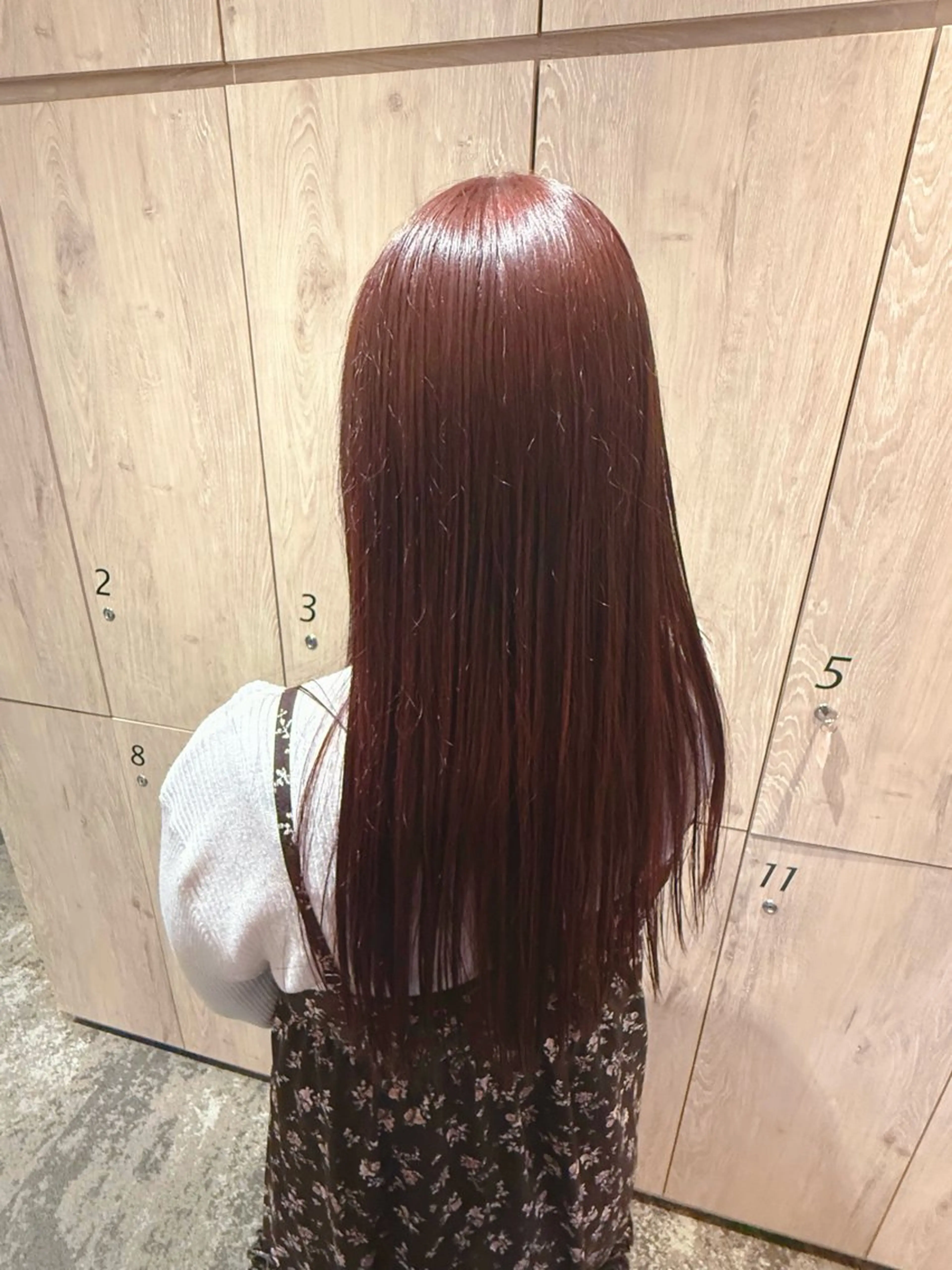 【艶髪】【人気カラー✨】暖色カラー+前処理トリートメントの写真