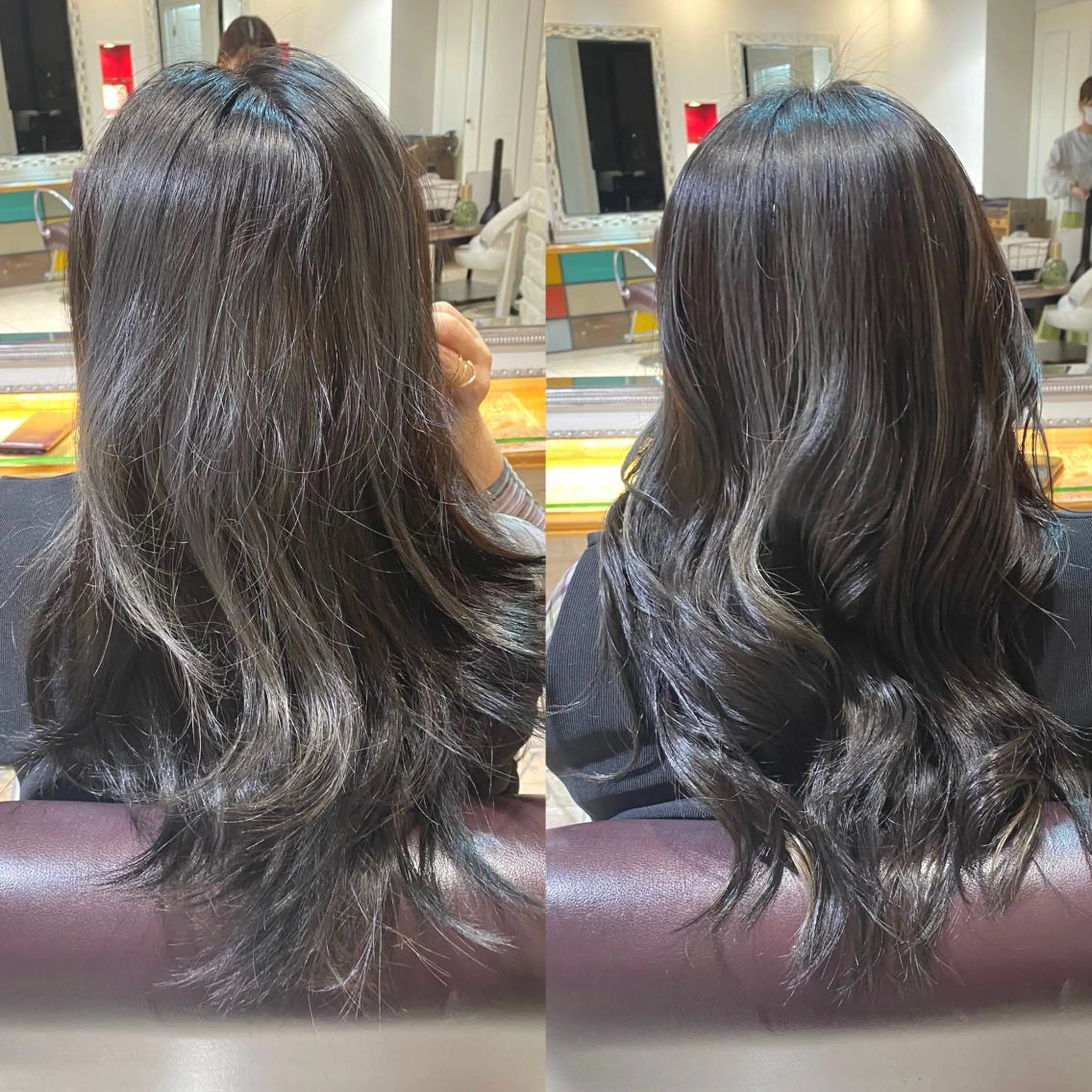 セミロング flammeum八王子北口所属・flammeum 🧸🍯中村美咲のヘアスタイル