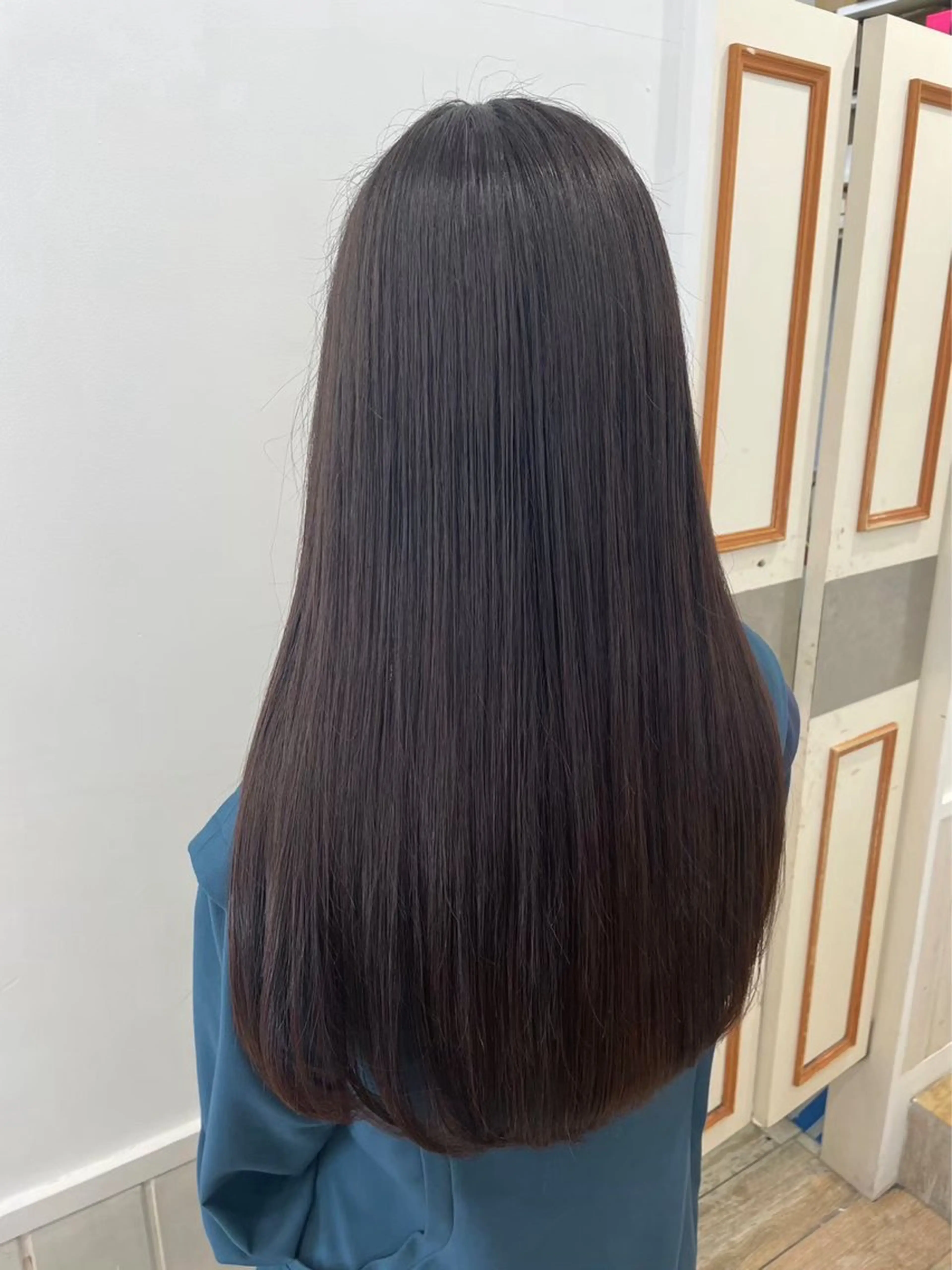 ロング カラー 韓国ヘア ‎⟡.·KANA🐥のヘアスタイル