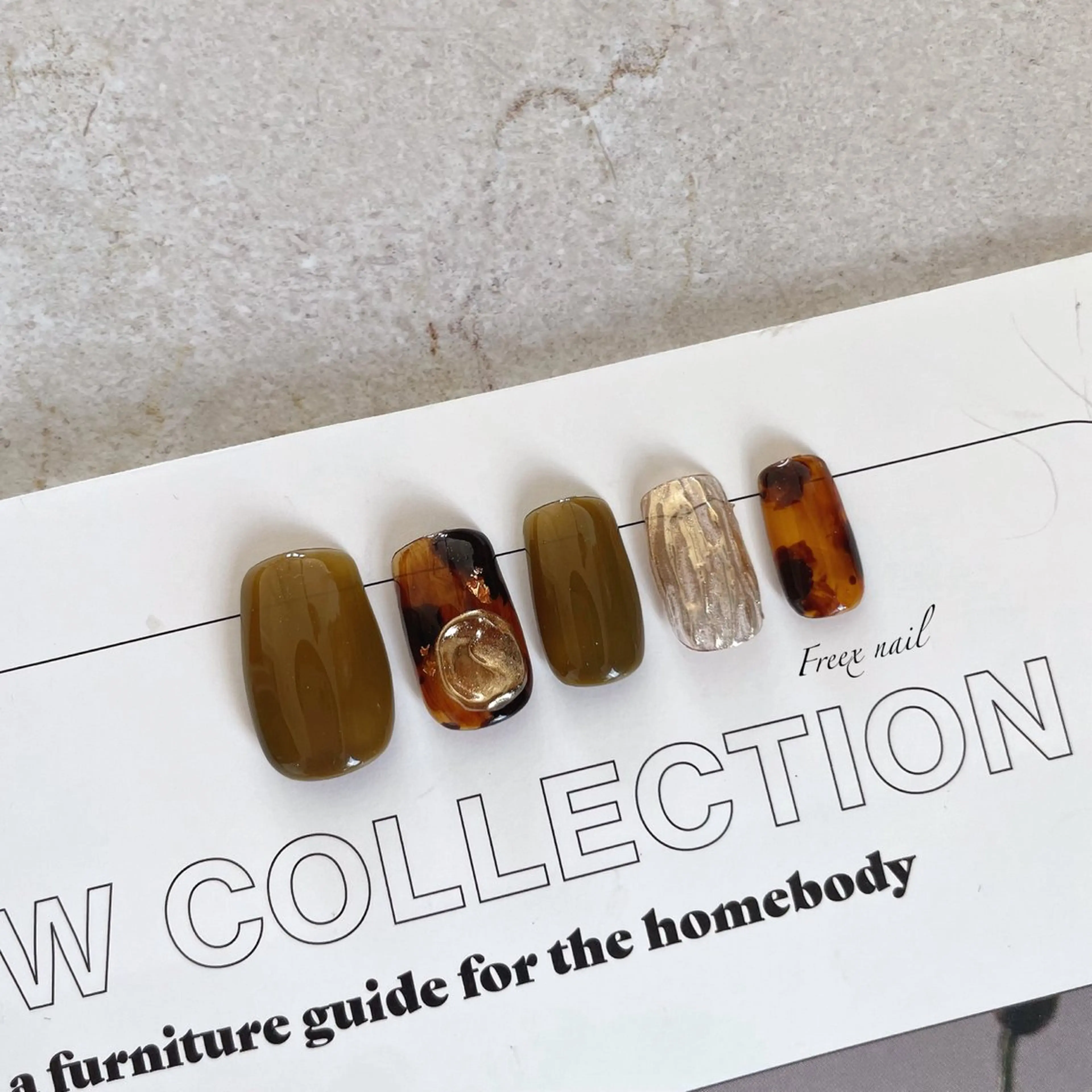 ネイル アニマル柄 ハンドネイル ハンドケア Freex nail所属・freex nail /ニュアンス/個性派のネイルデザイン