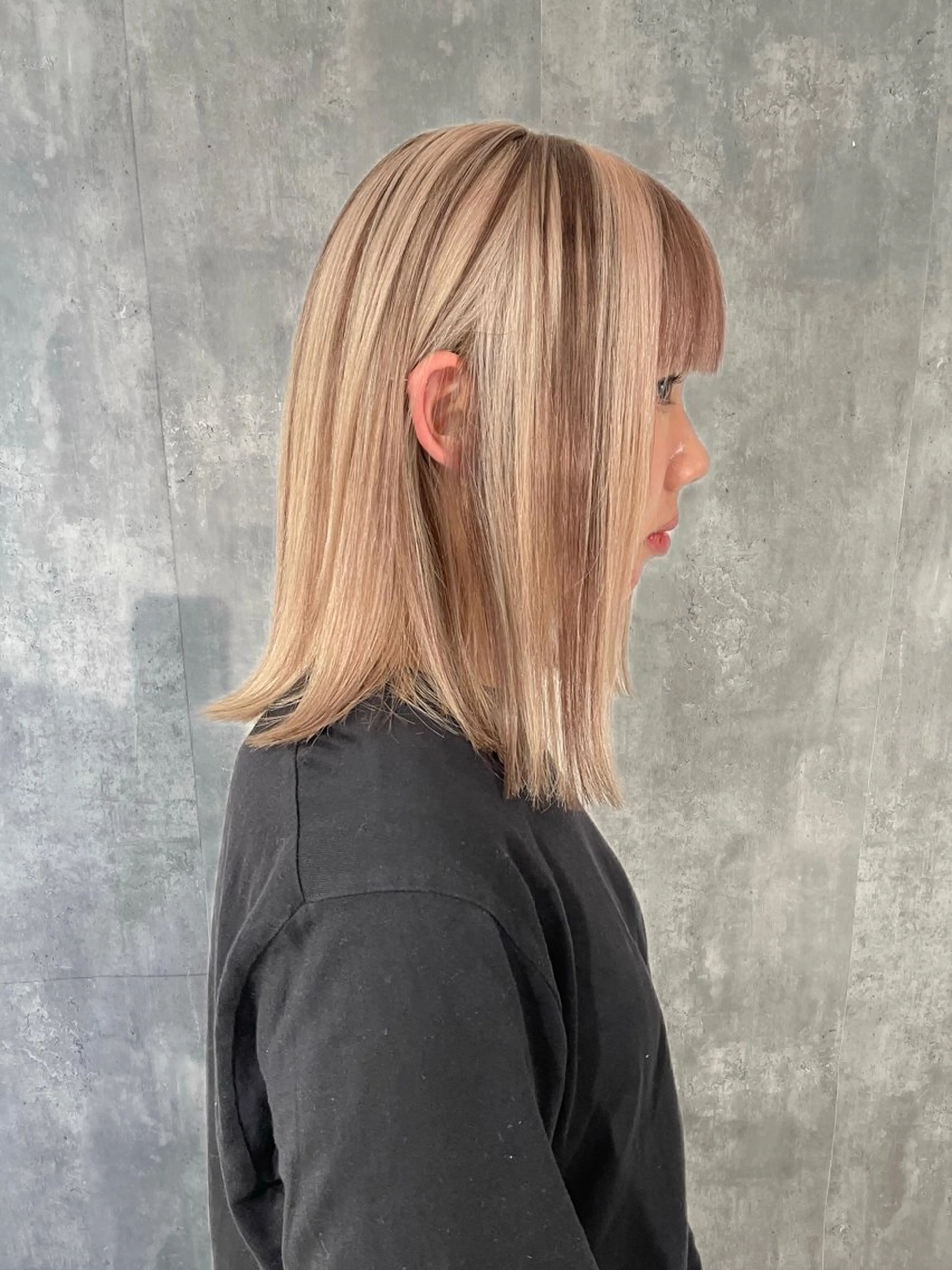 ミディアム ヘアカラー メンズケアブリーチ 特化🔥村田のヘアスタイル