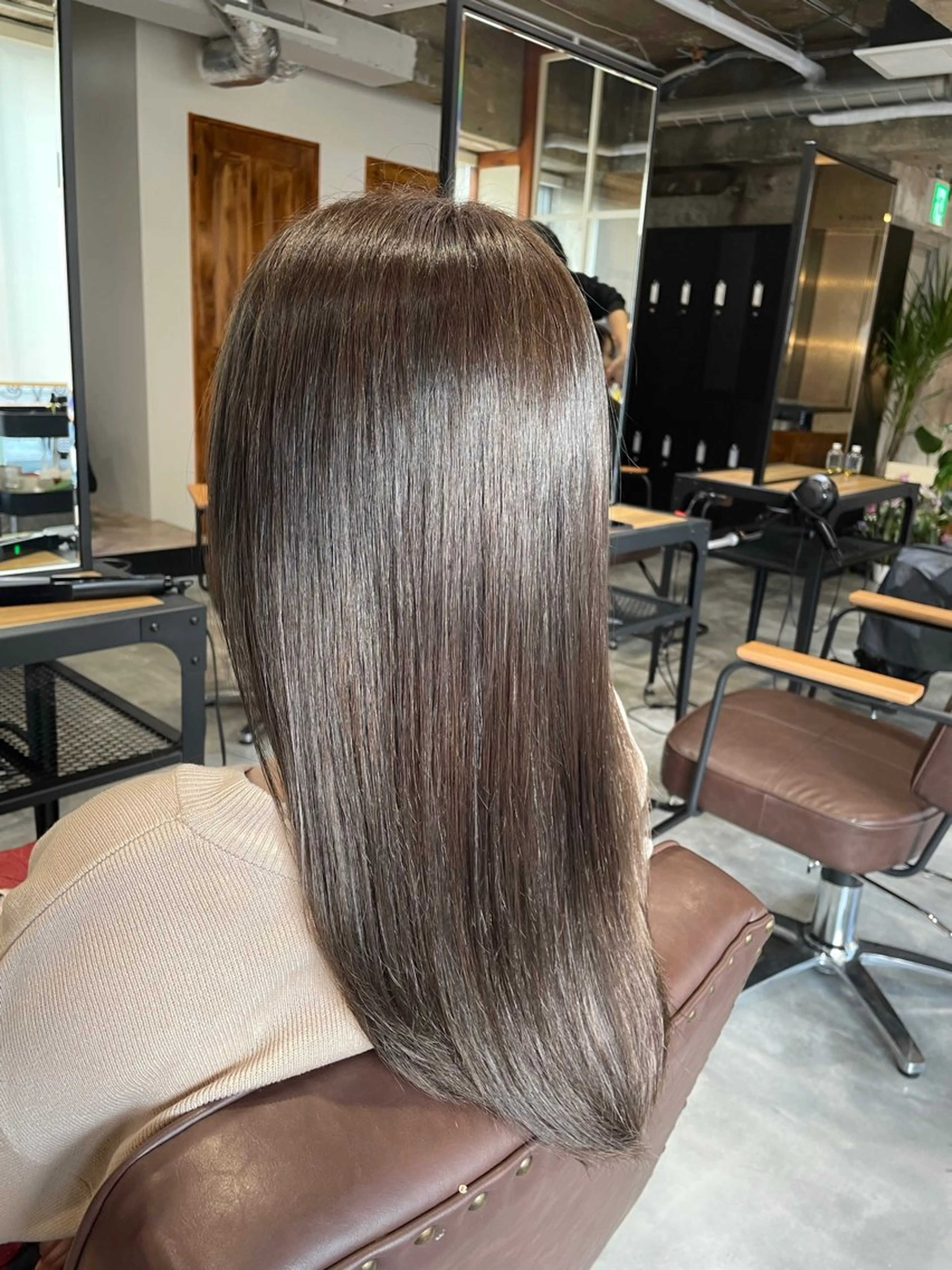 カラー アクアカラー 髪質改善 NIKA 蒲田所属・マンツーマン 髪質改善　工藤のヘアスタイル