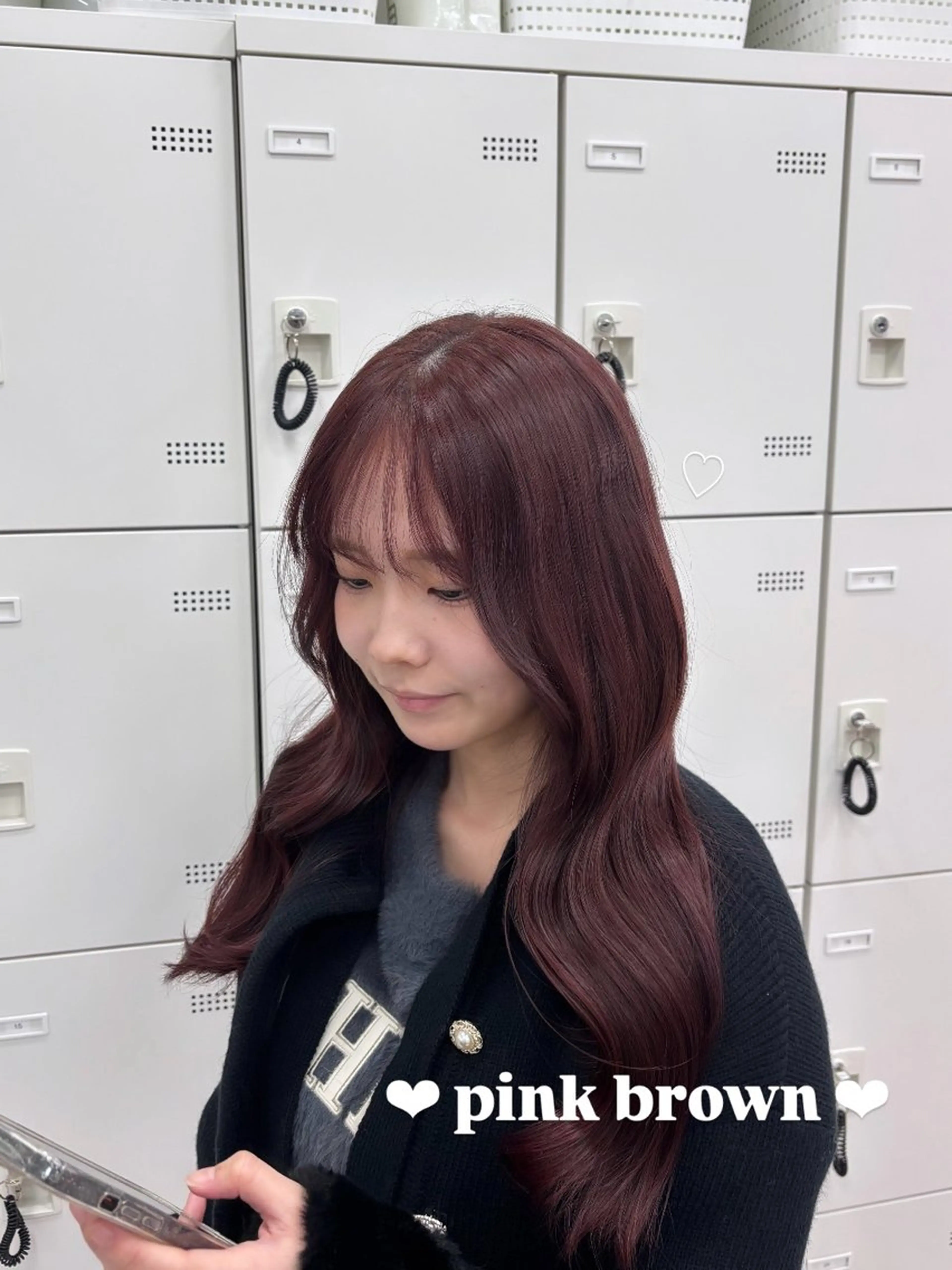 カラー ヘアカラー トリートメント かわいい艶髪🤍 れいな🤍のヘアスタイル