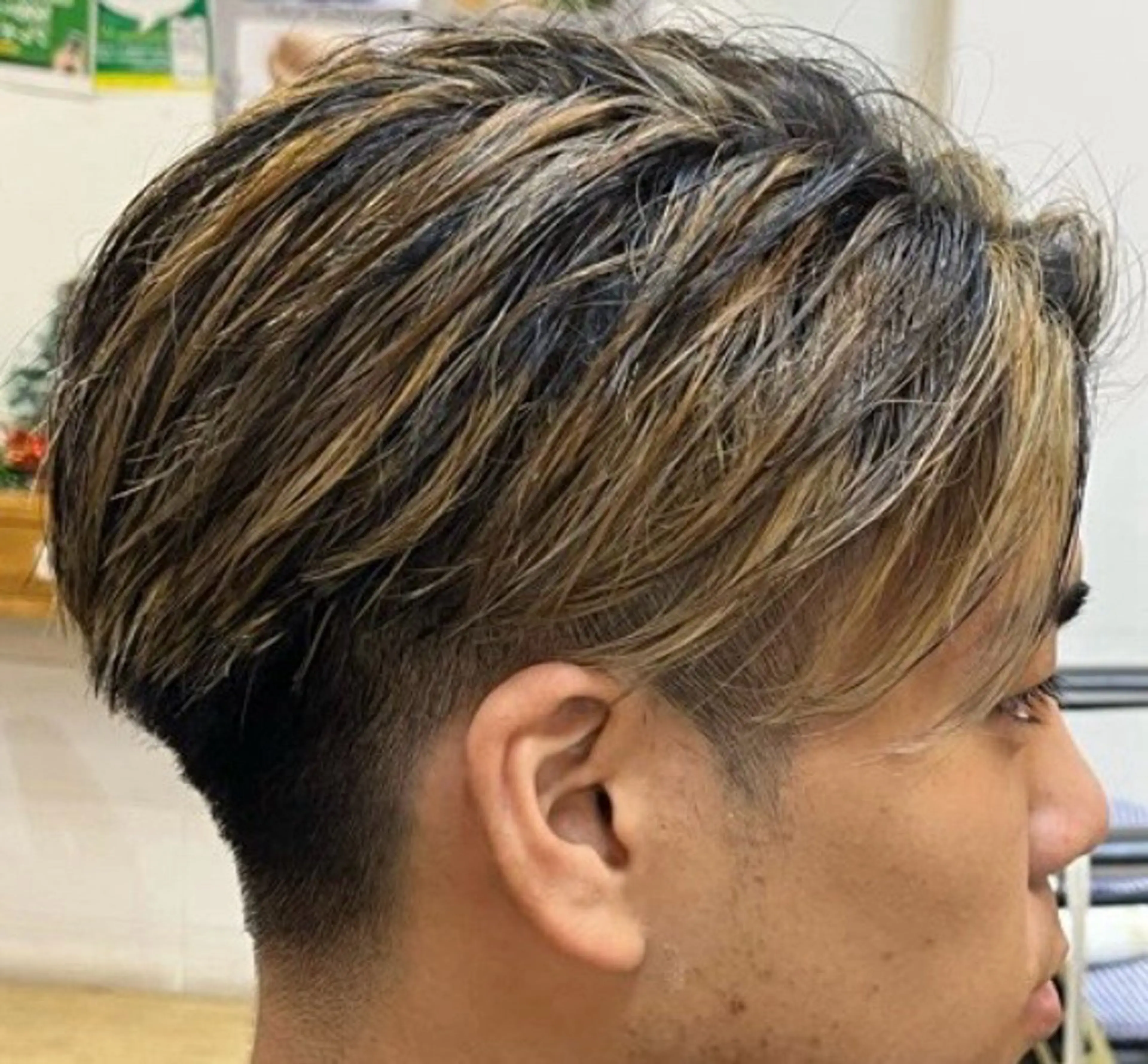 メンズカット＋ハイライト⚡️の写真