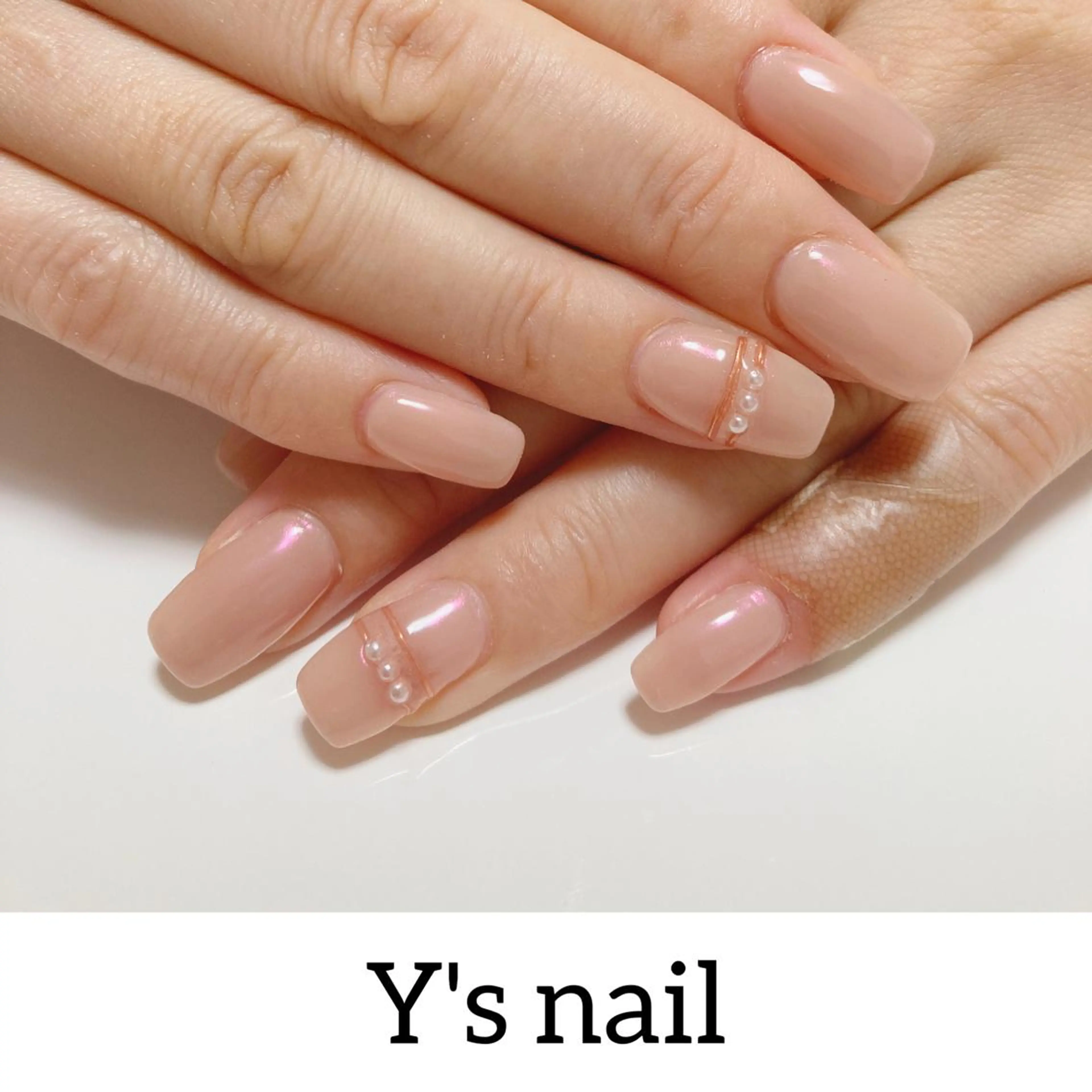 ネイル オーロラネイル 手書きが得意🖌️ Y’s  nailのネイルデザイン