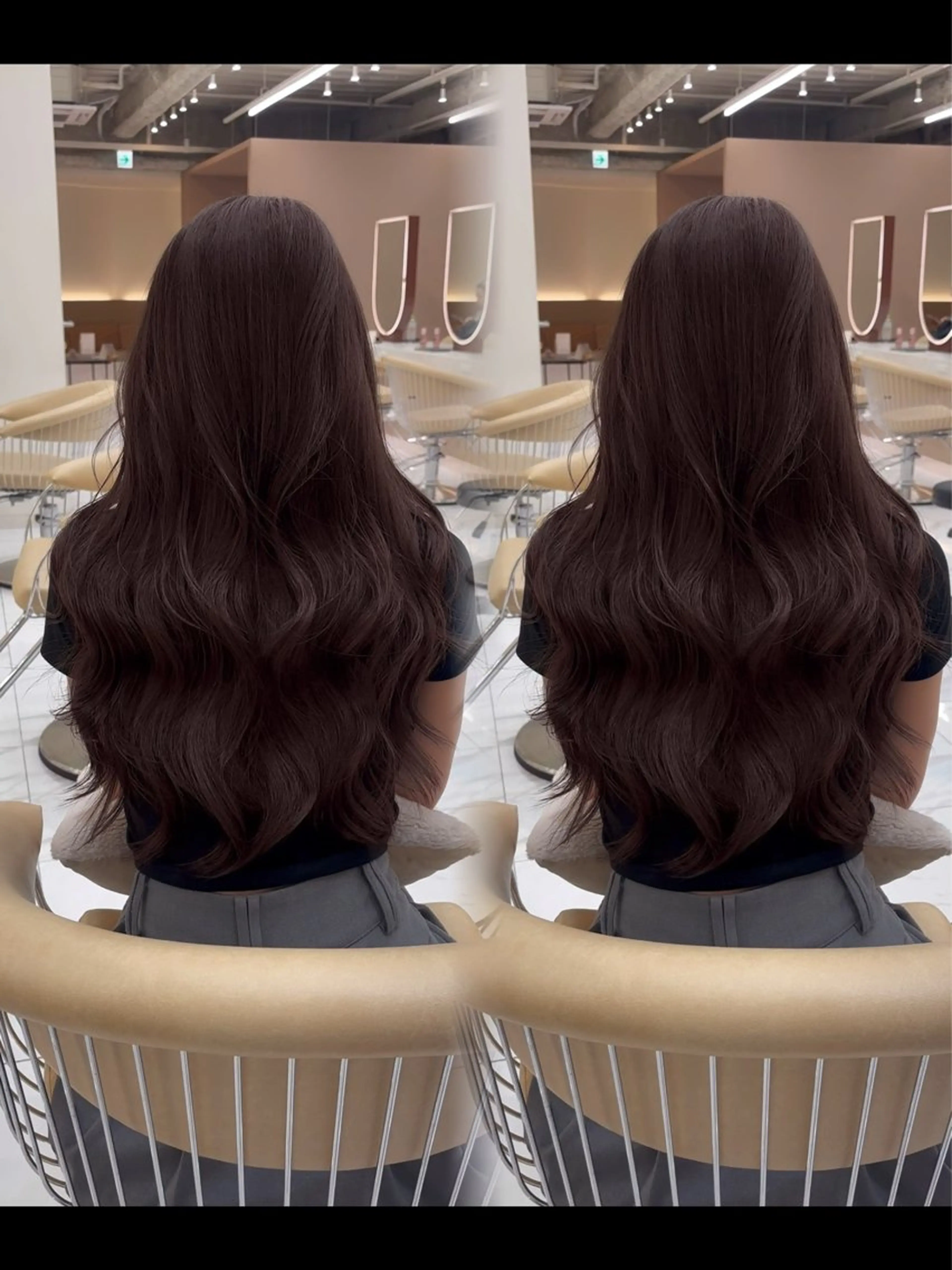 ロング ブリーチなし/ 透明感カラー/松沢のヘアスタイル