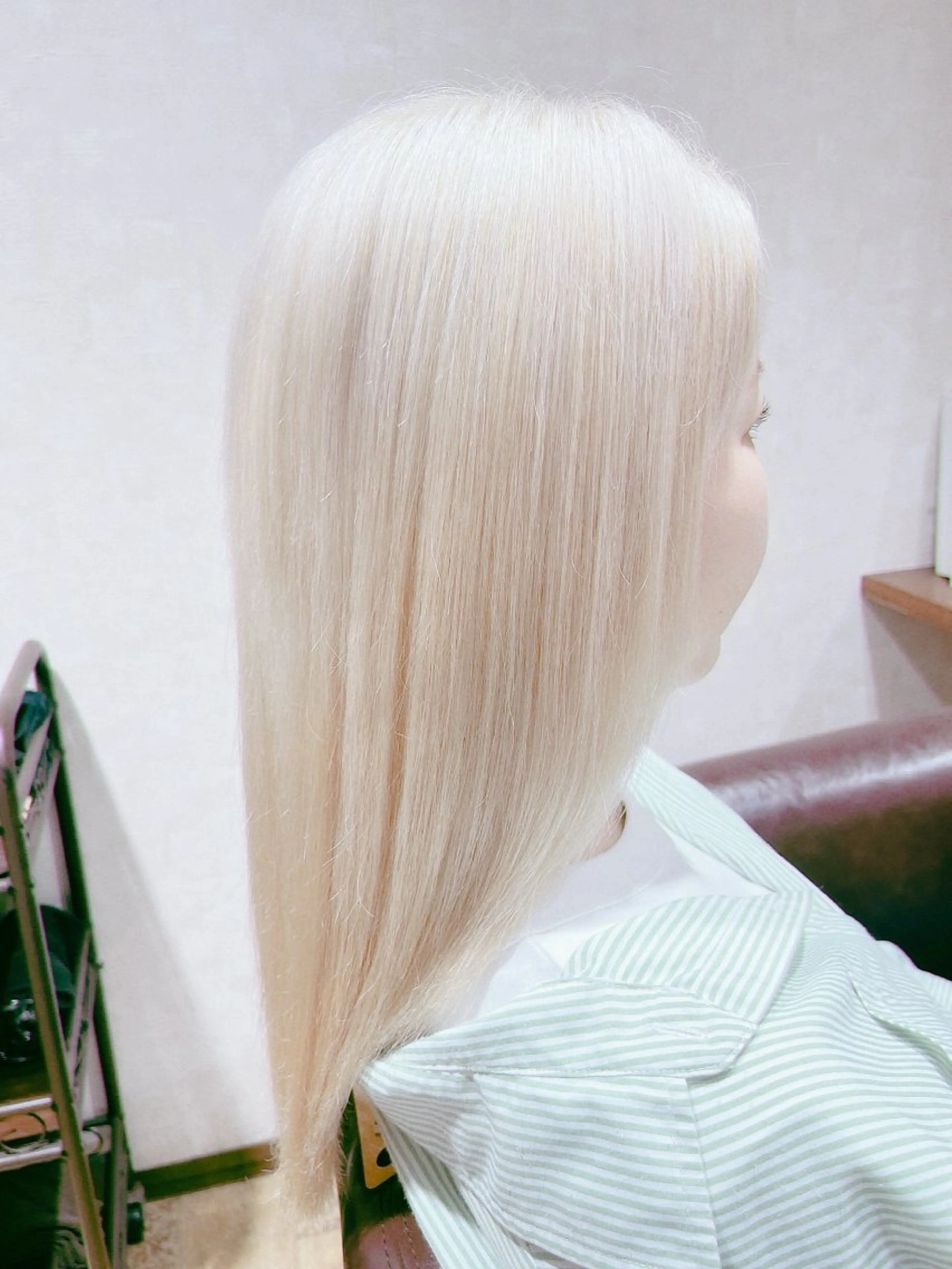 髪質改善1ブリーチオンカラーの写真