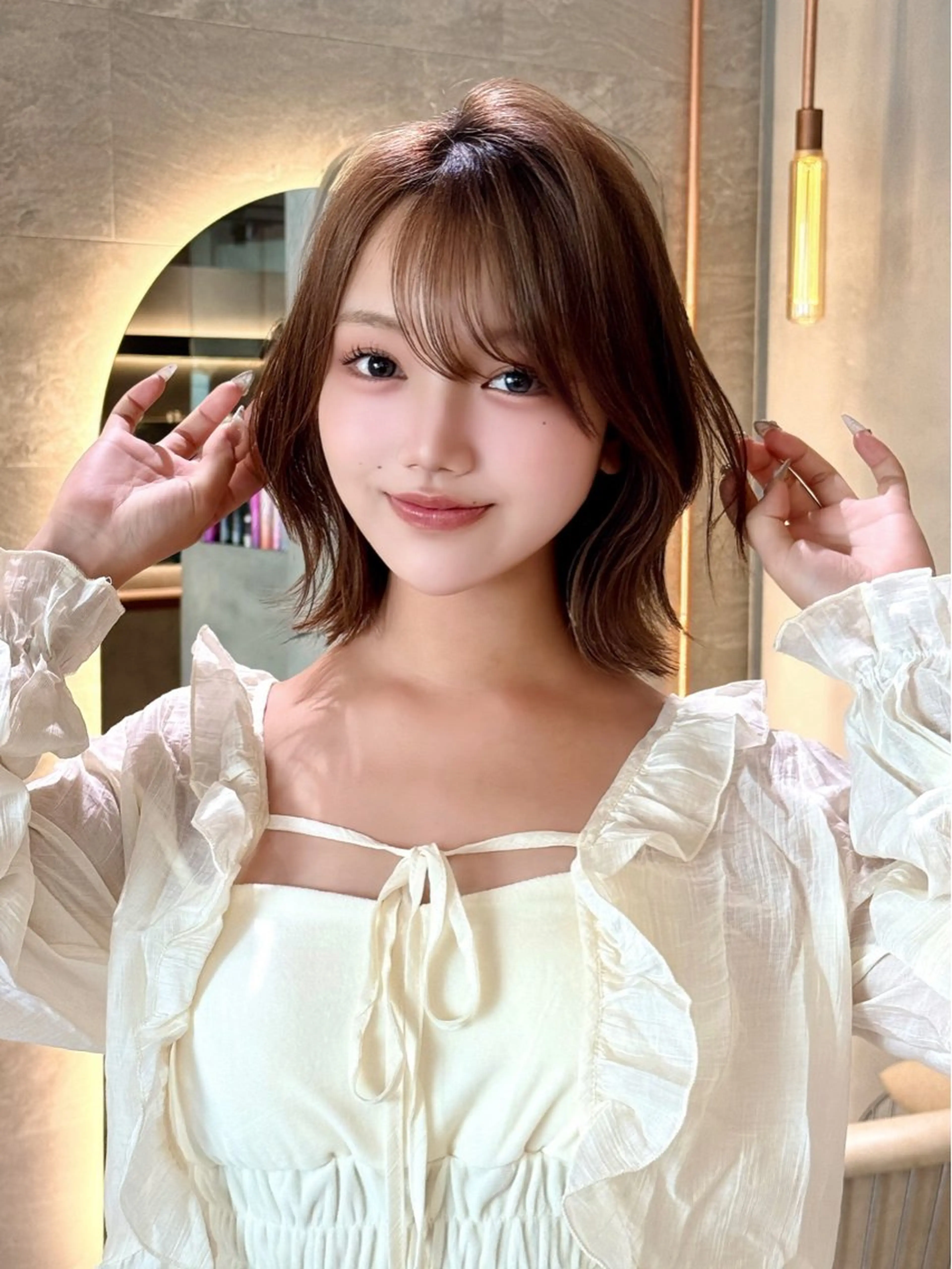 ショート 池袋/似合わせ/縮毛 髪質改善【ugen】のヘアスタイル