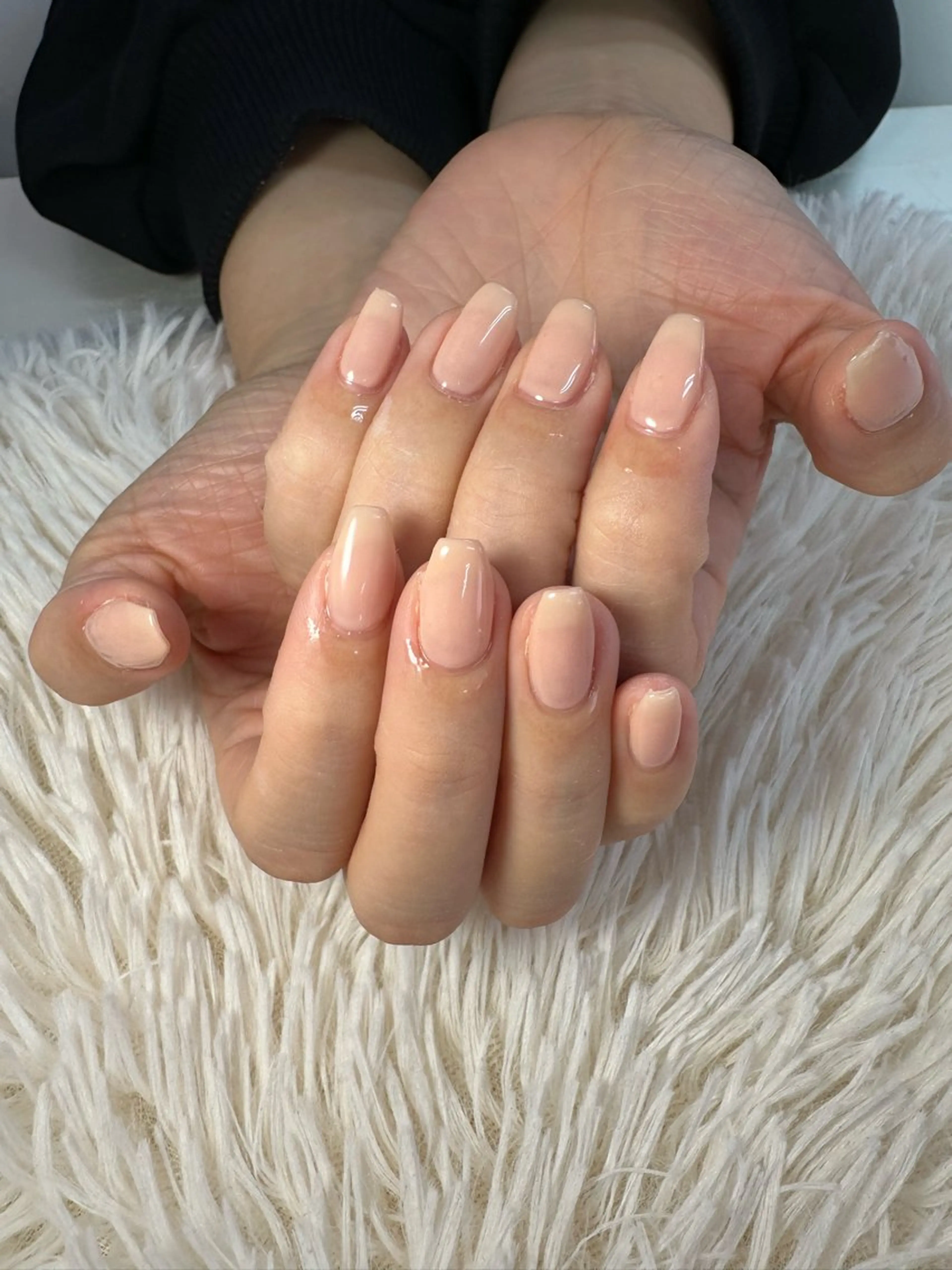 ネイル ワンカラーネイル ハンドネイル MOE .Kのネイルデザイン