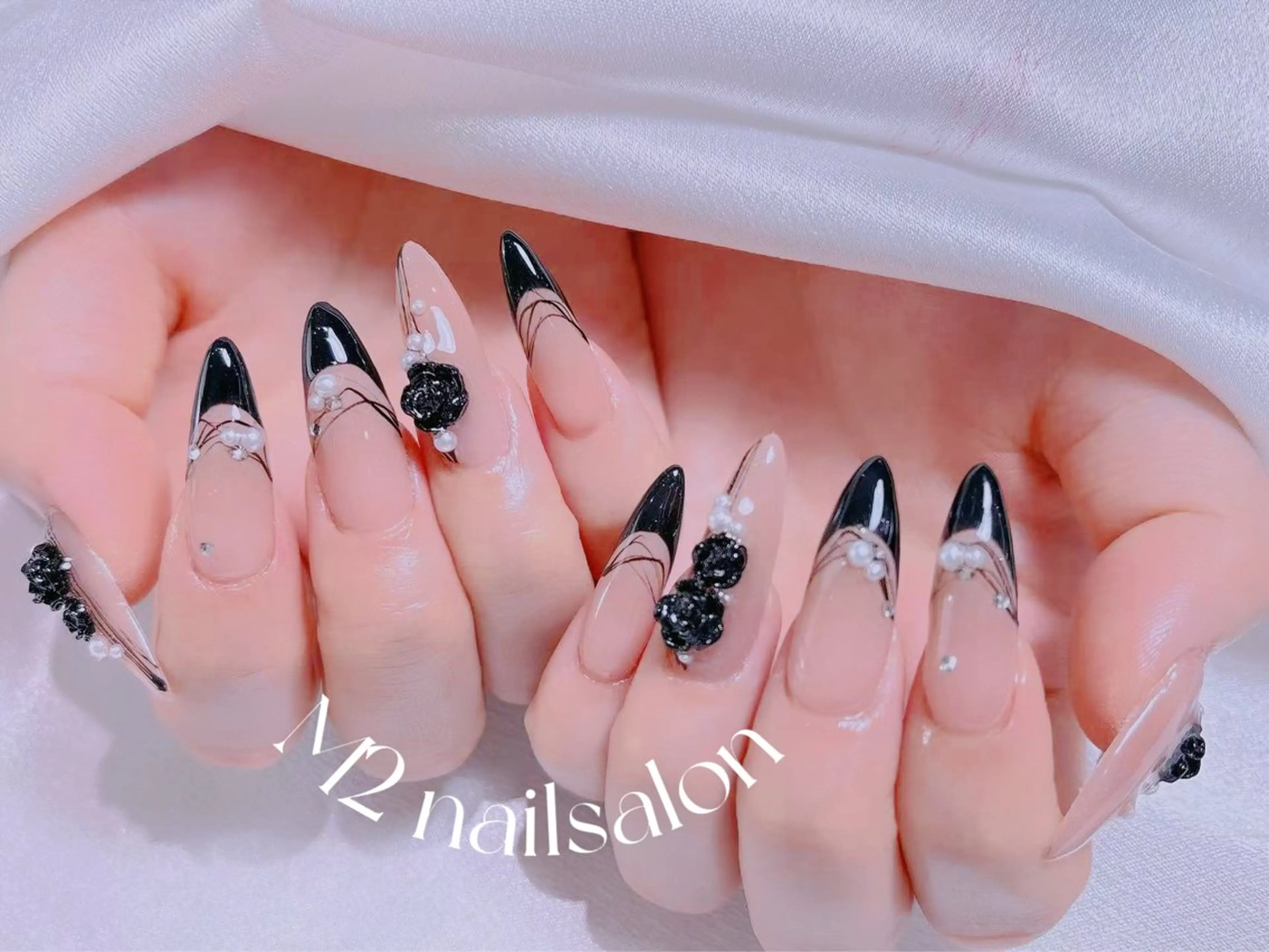 ネイル 長さだし専門店 M2 rikaのネイルデザイン