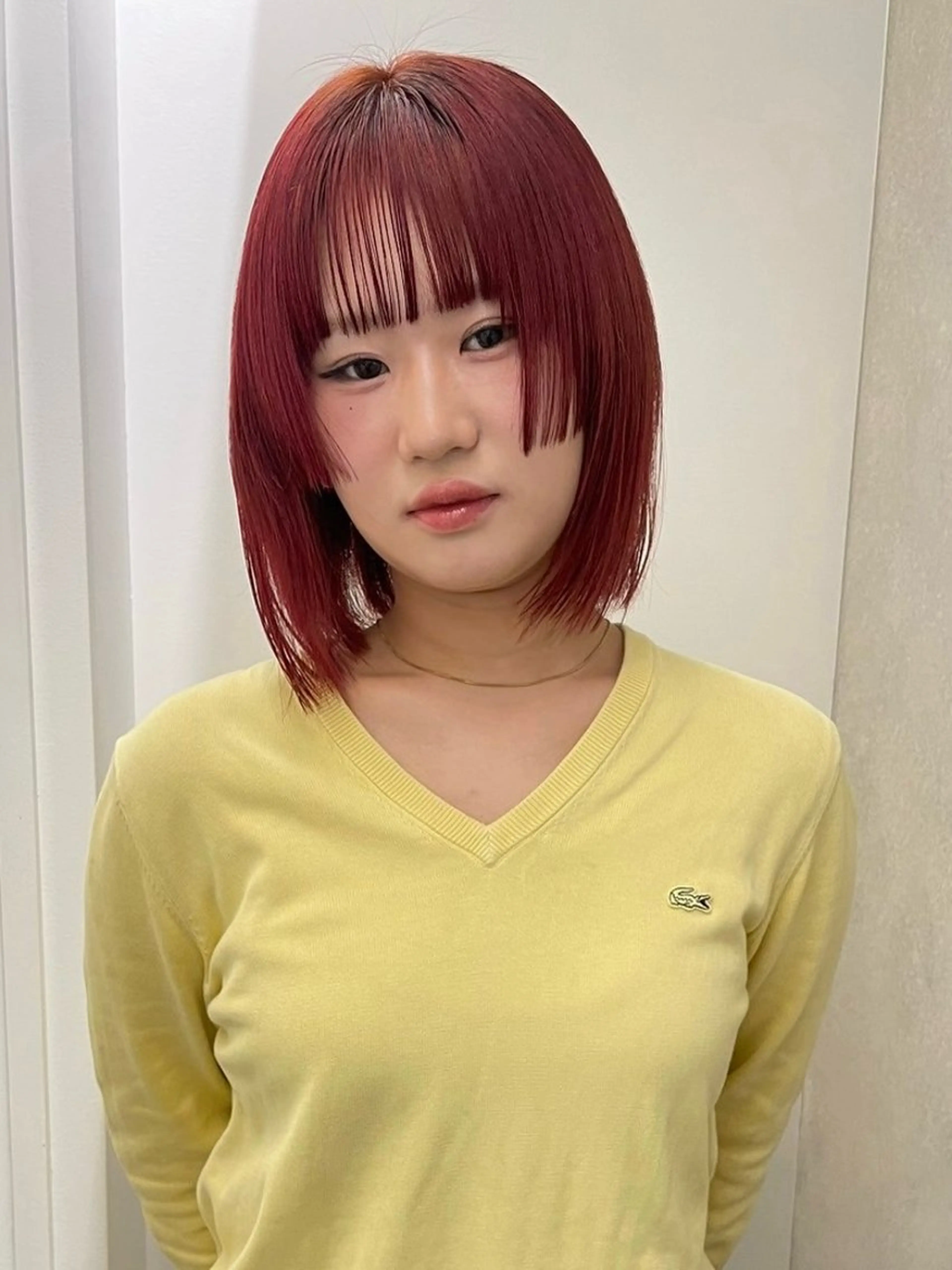 カラー ハイトーン/レイヤー nail 百咲💌のヘアスタイル