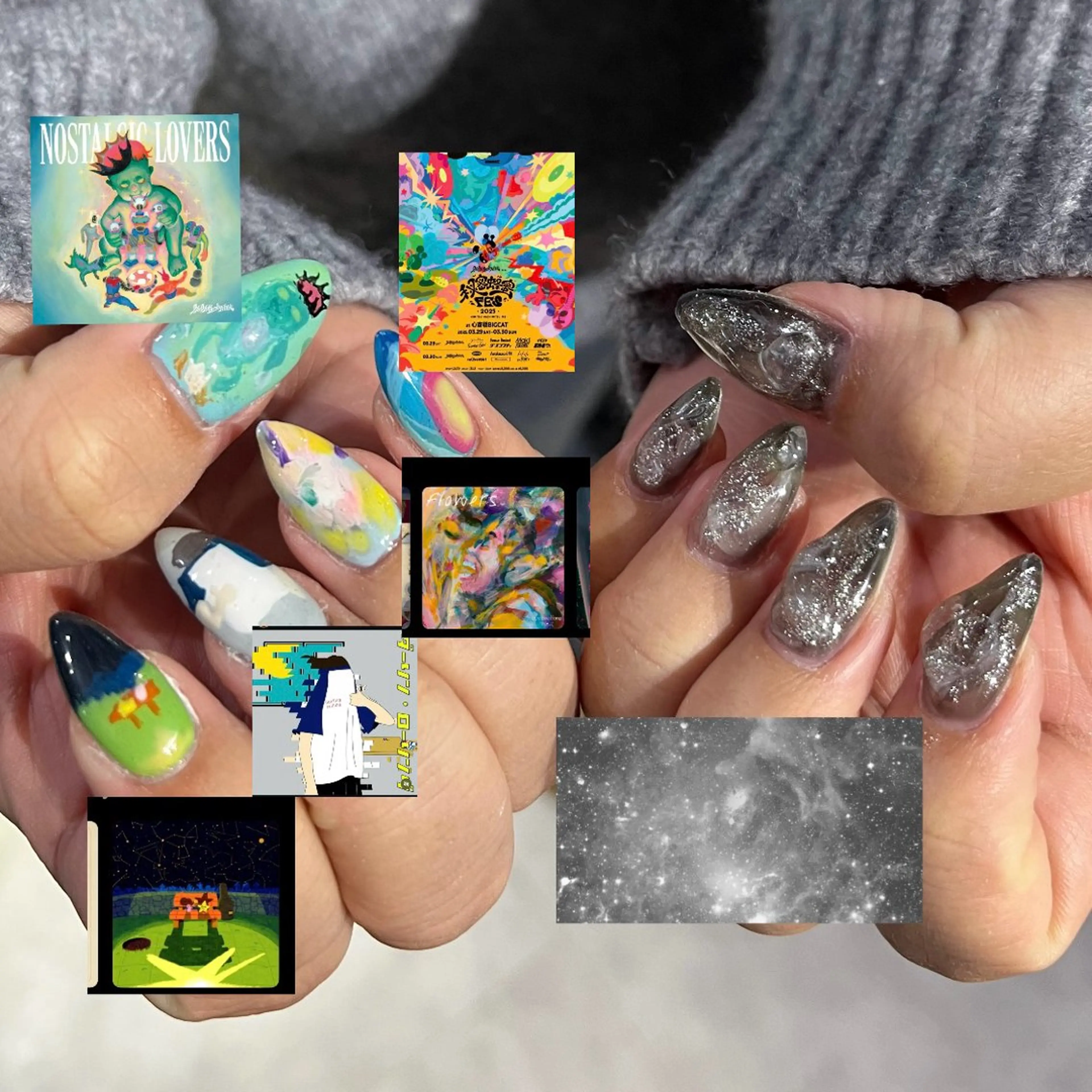 ネイル 小川 柚香のネイルデザイン