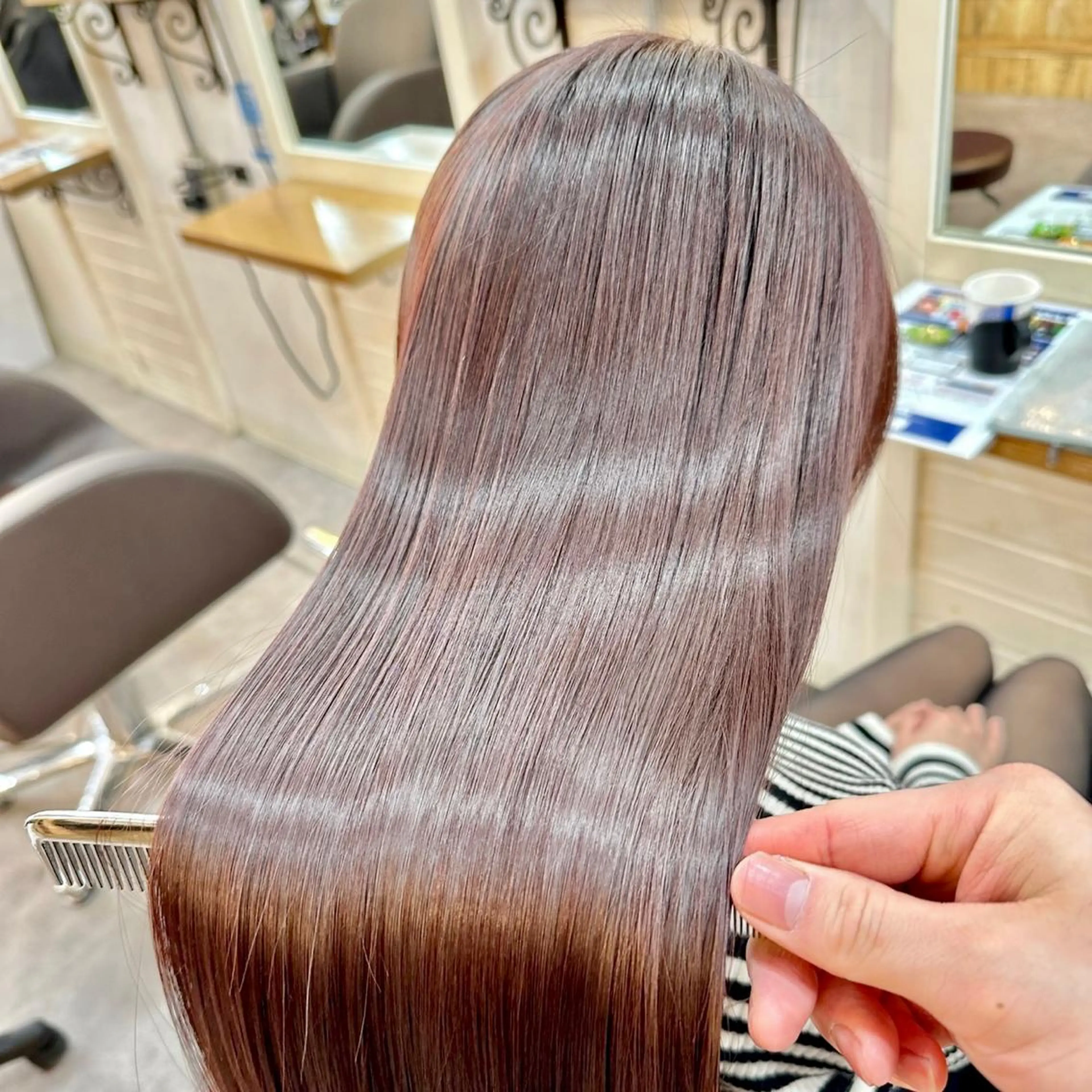 【美髪発色】カット✂️+イルミナorアディクシー🌟+ULTOWA水素TR💎の写真