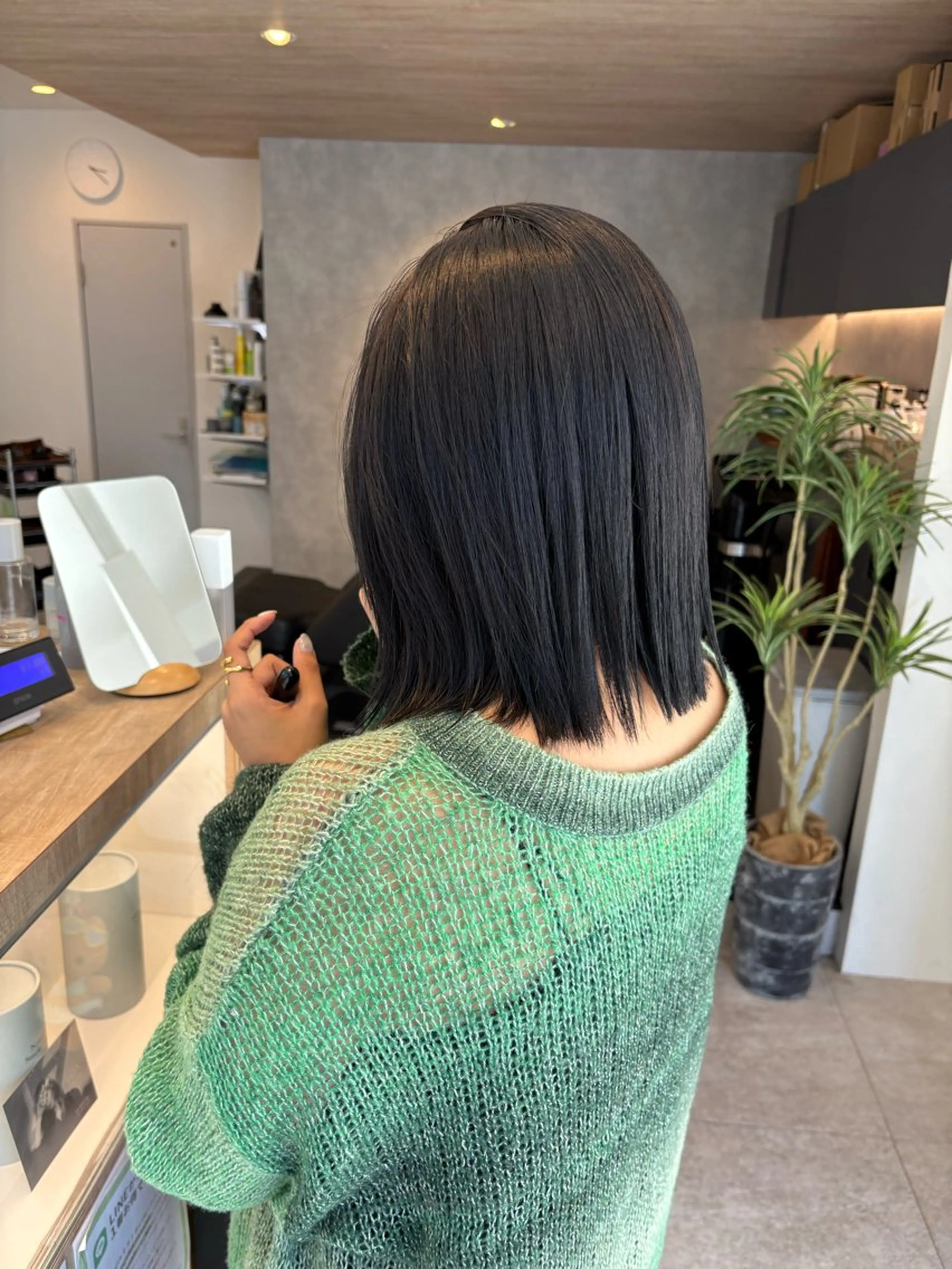 ミディアム ヘアカラー トリートメント 【benji】 rena satouのヘアスタイル