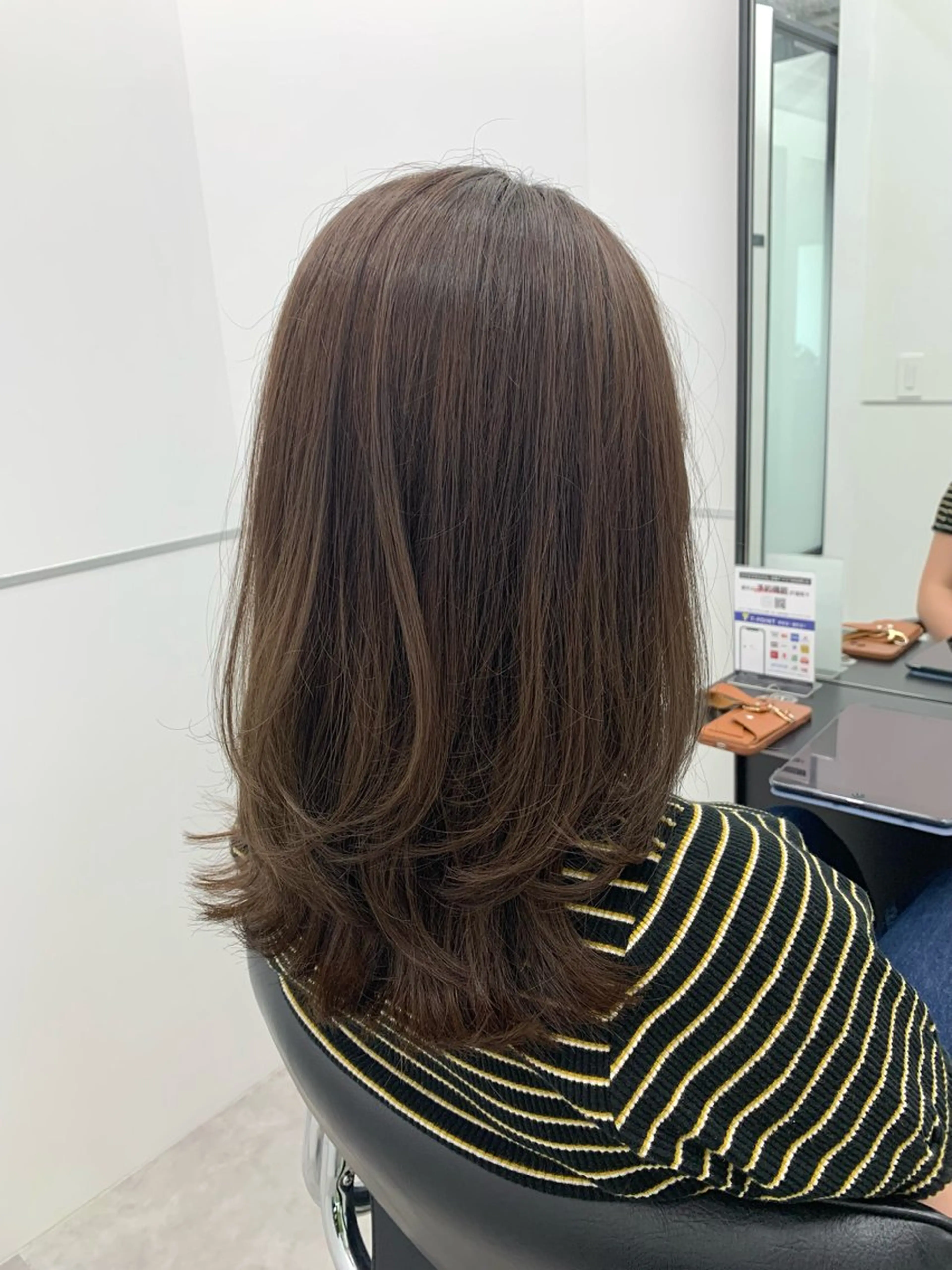 セミロング カラー 本格ヘッドスパ🌿 ×ヘア　佐藤のヘアスタイル