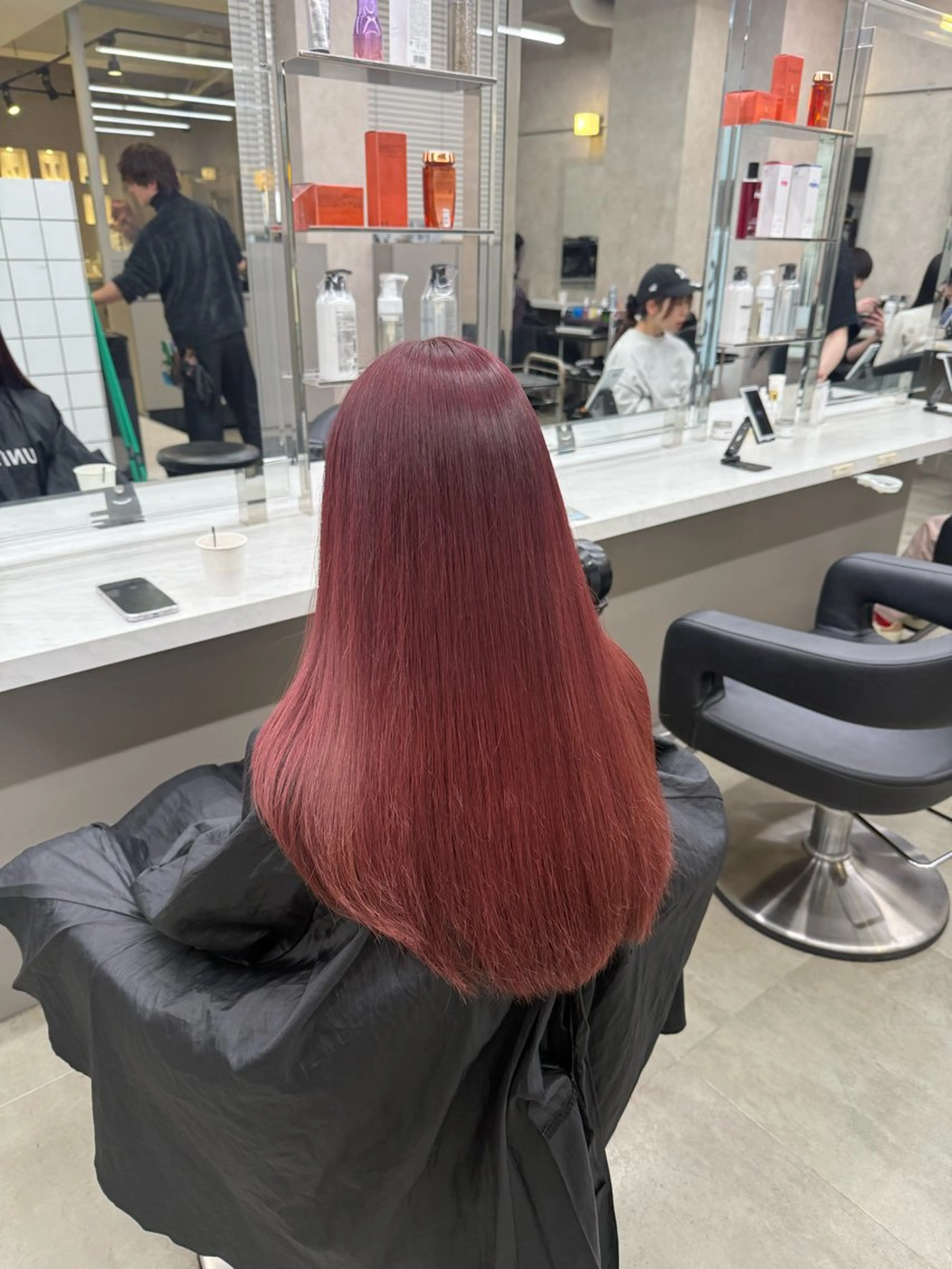 ロング カラー ヘアアレンジ ヘアカラー トリートメント ヘアセット 💗横浜美容室 💗HARUNAのヘアスタイル