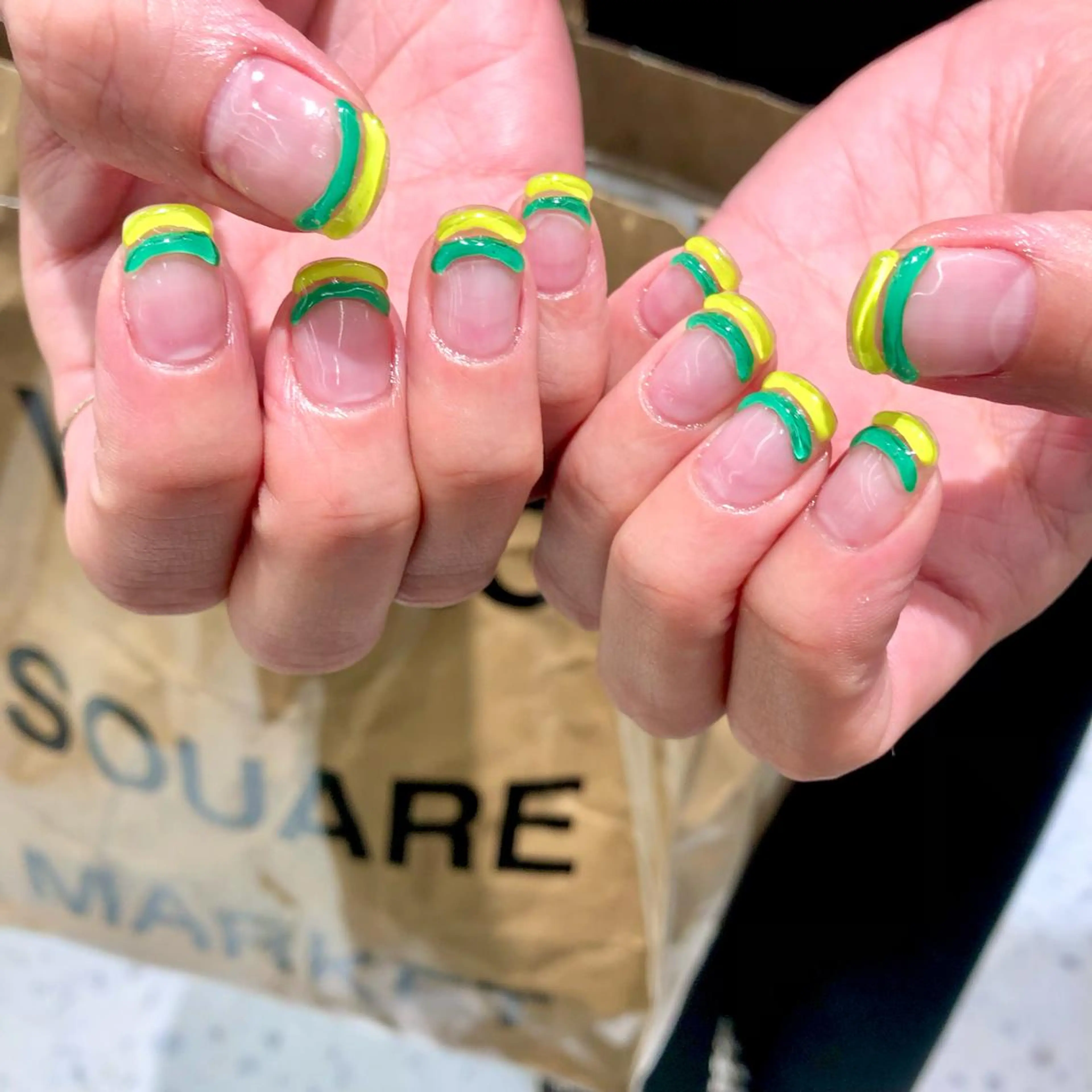 ネイル ハンドネイル 🧁🥕 asukaのネイルデザイン