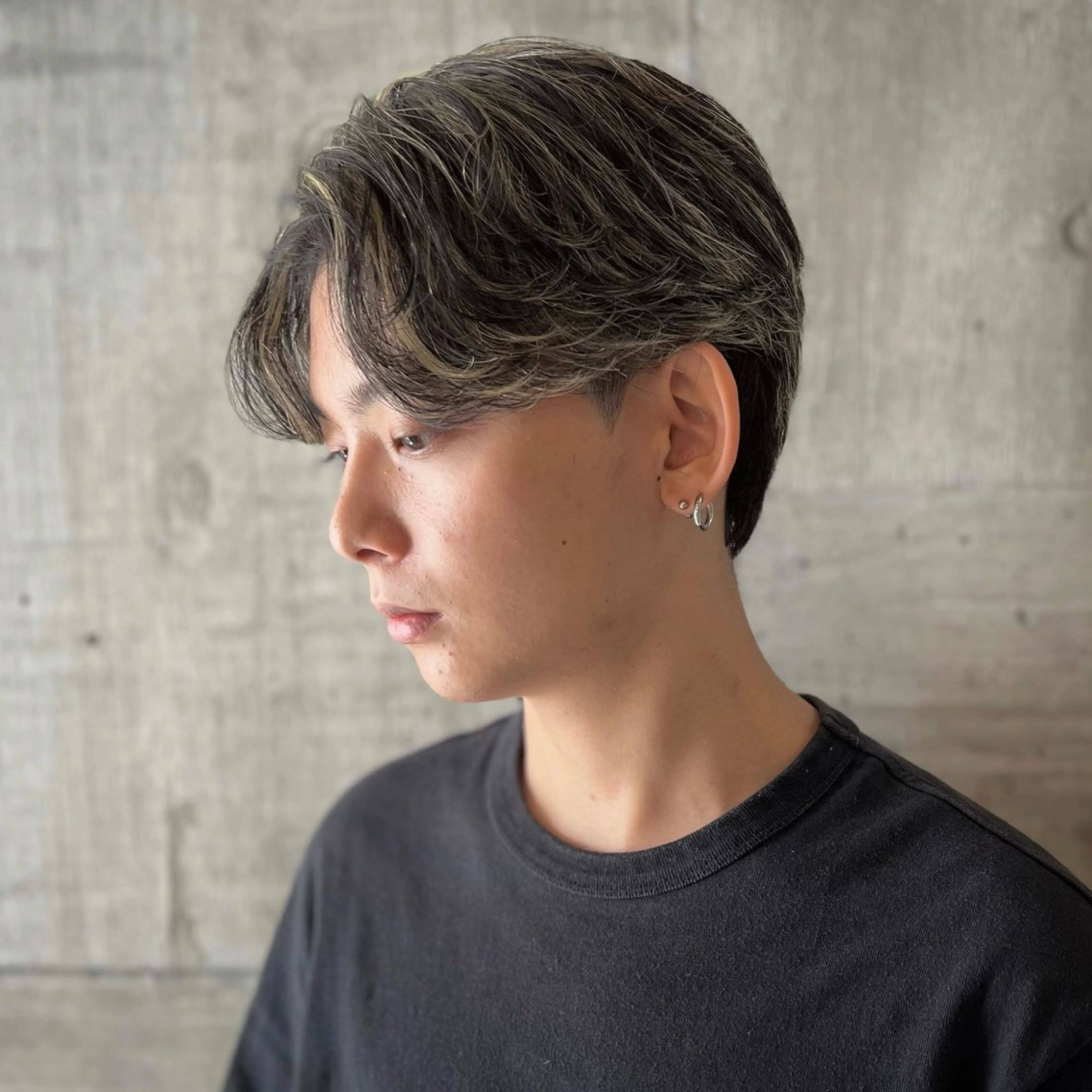 【メンズ限定】🌿カット＋ワンカールパーマ＋トリートメント🌿の写真