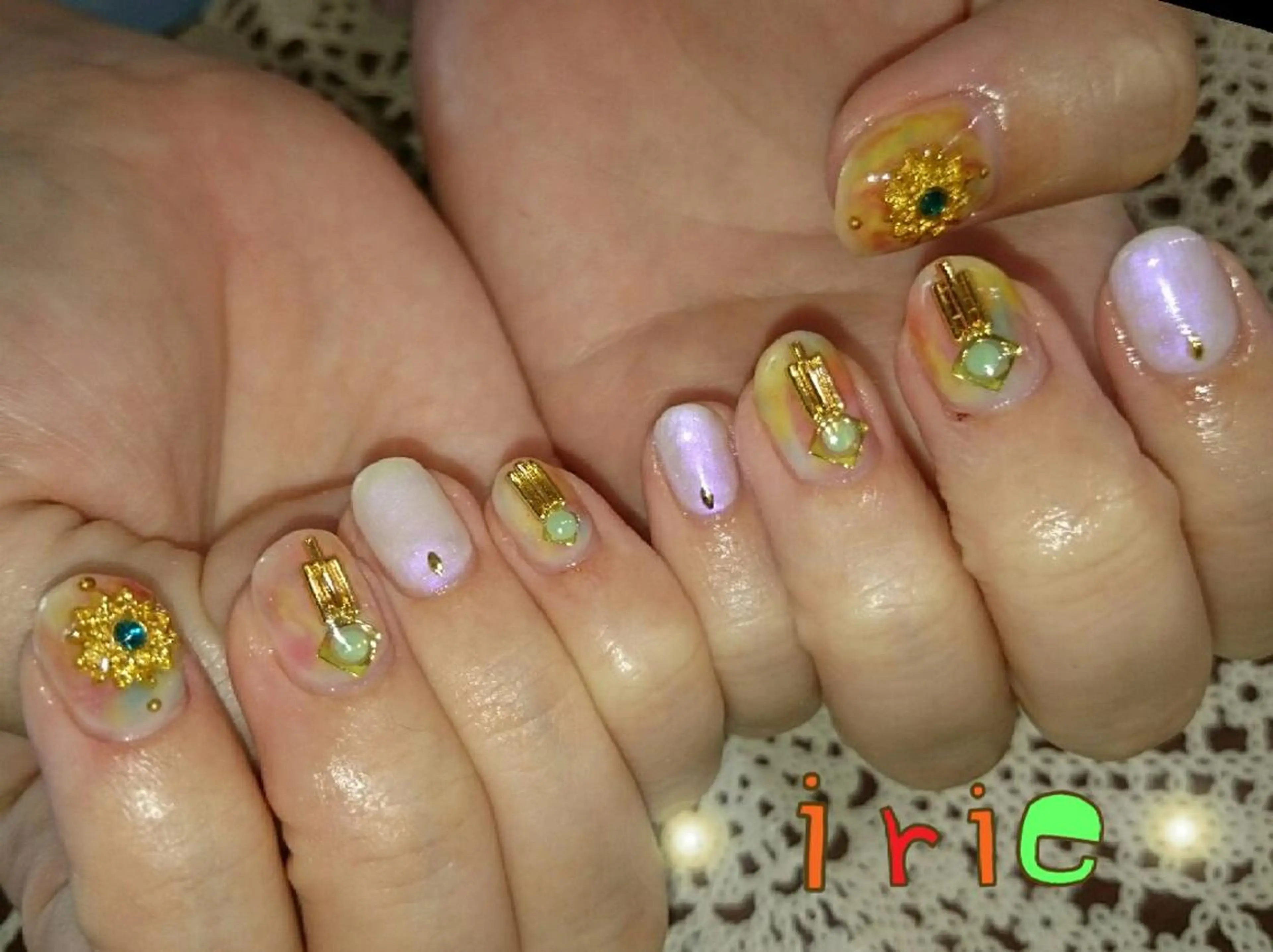 ネイル Hair salon Irie所属・與儀 知佳のネイルデザイン