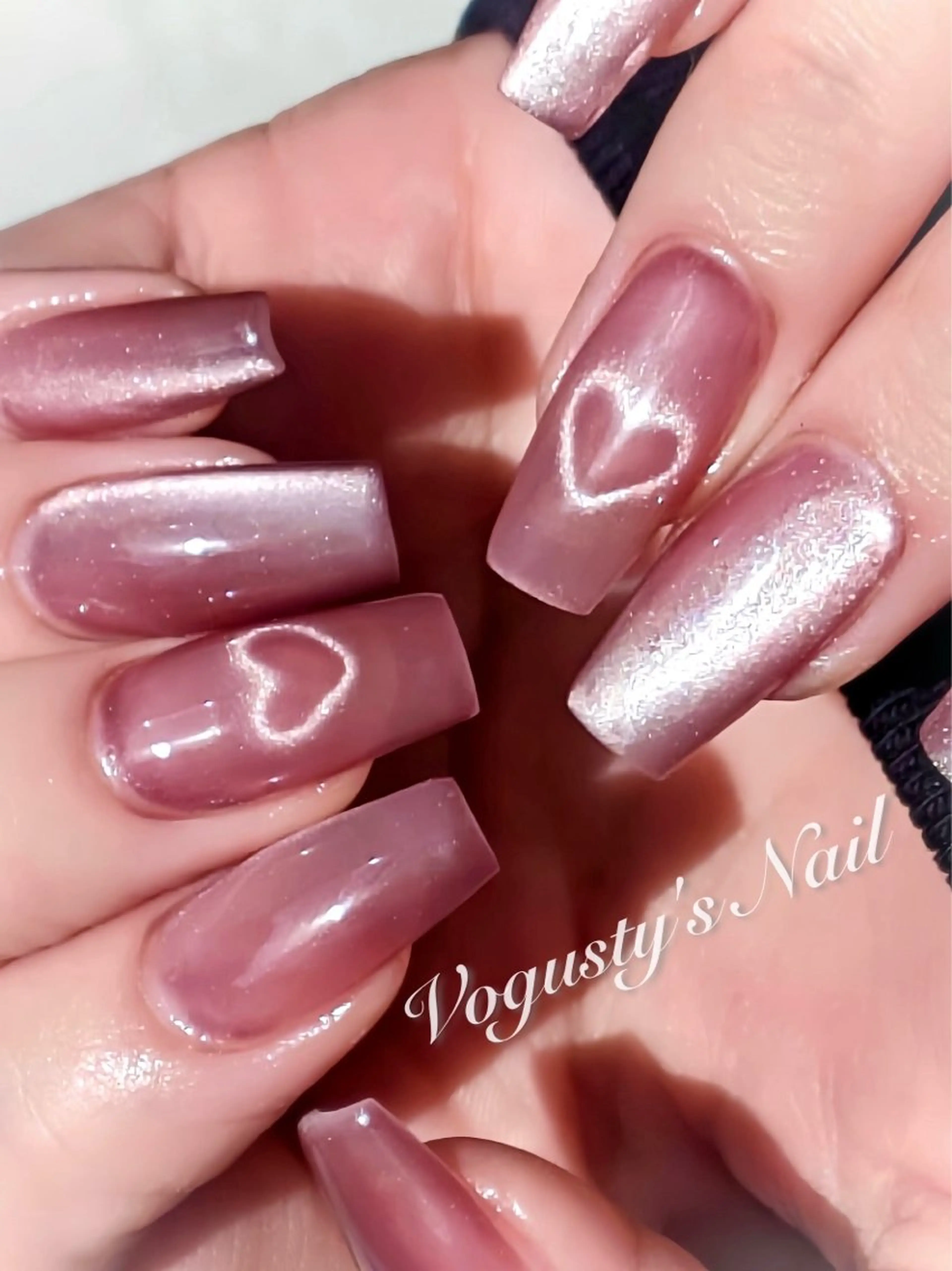 ネイル ハート Vogusty's Nail鶴見店 髙橋のネイルデザイン