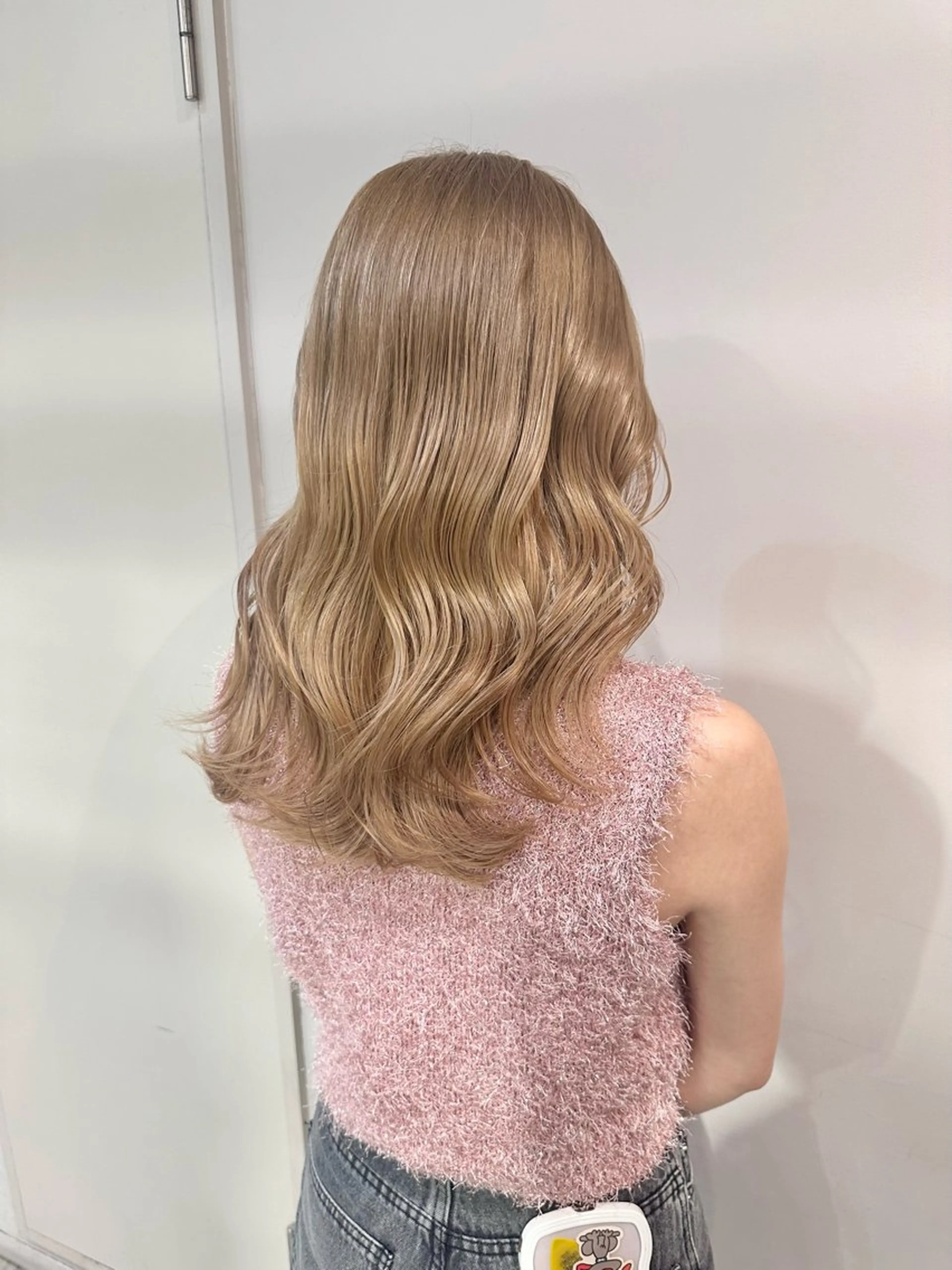 ミディアム カラー 髪質改善 カット ヘアカラー KURO/韓国ヘア /レイヤーカットのヘアスタイル