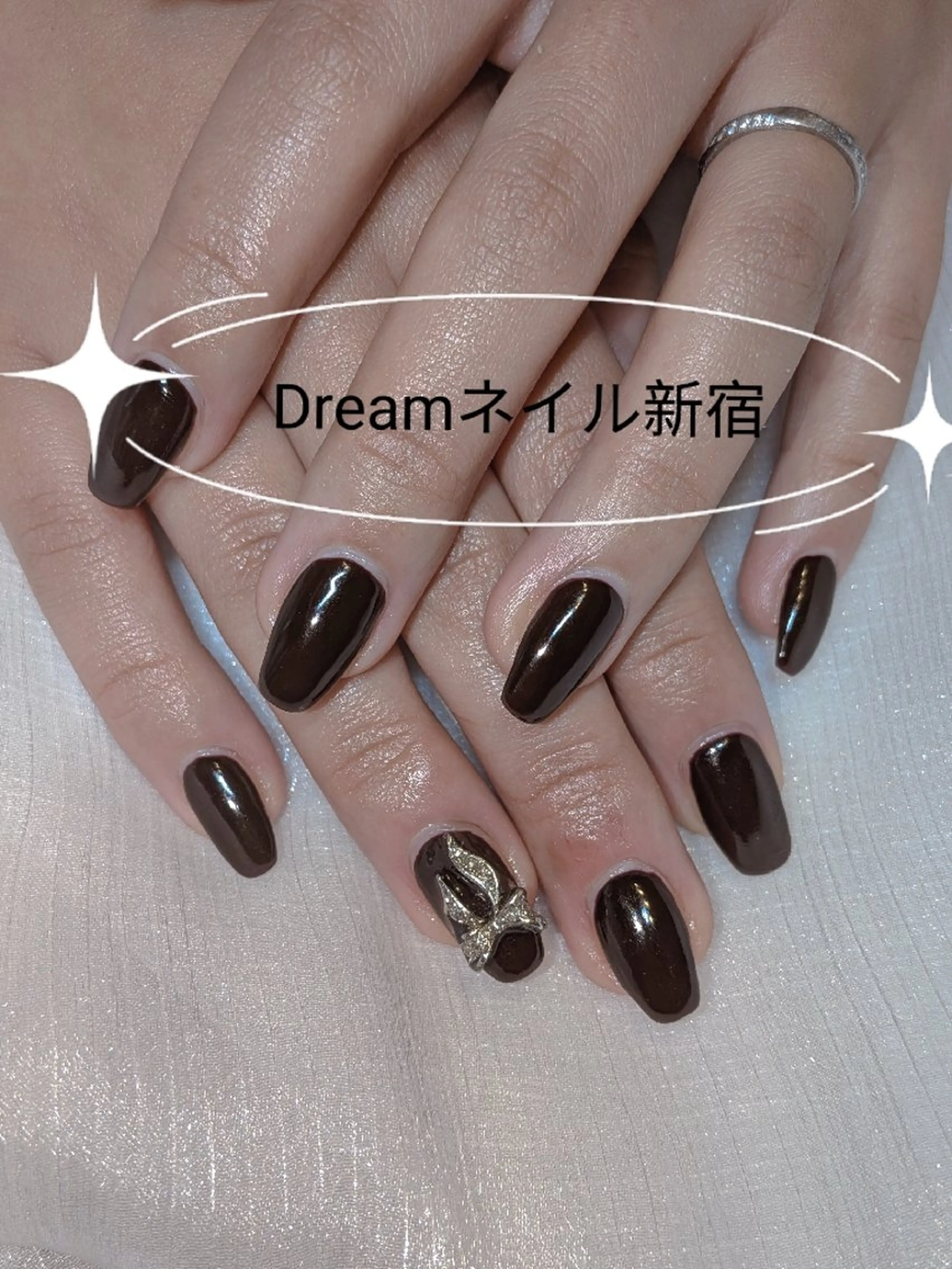 ネイル ハンドネイル ネイリストゆか💅 長さだし、深爪矯正のネイルデザイン