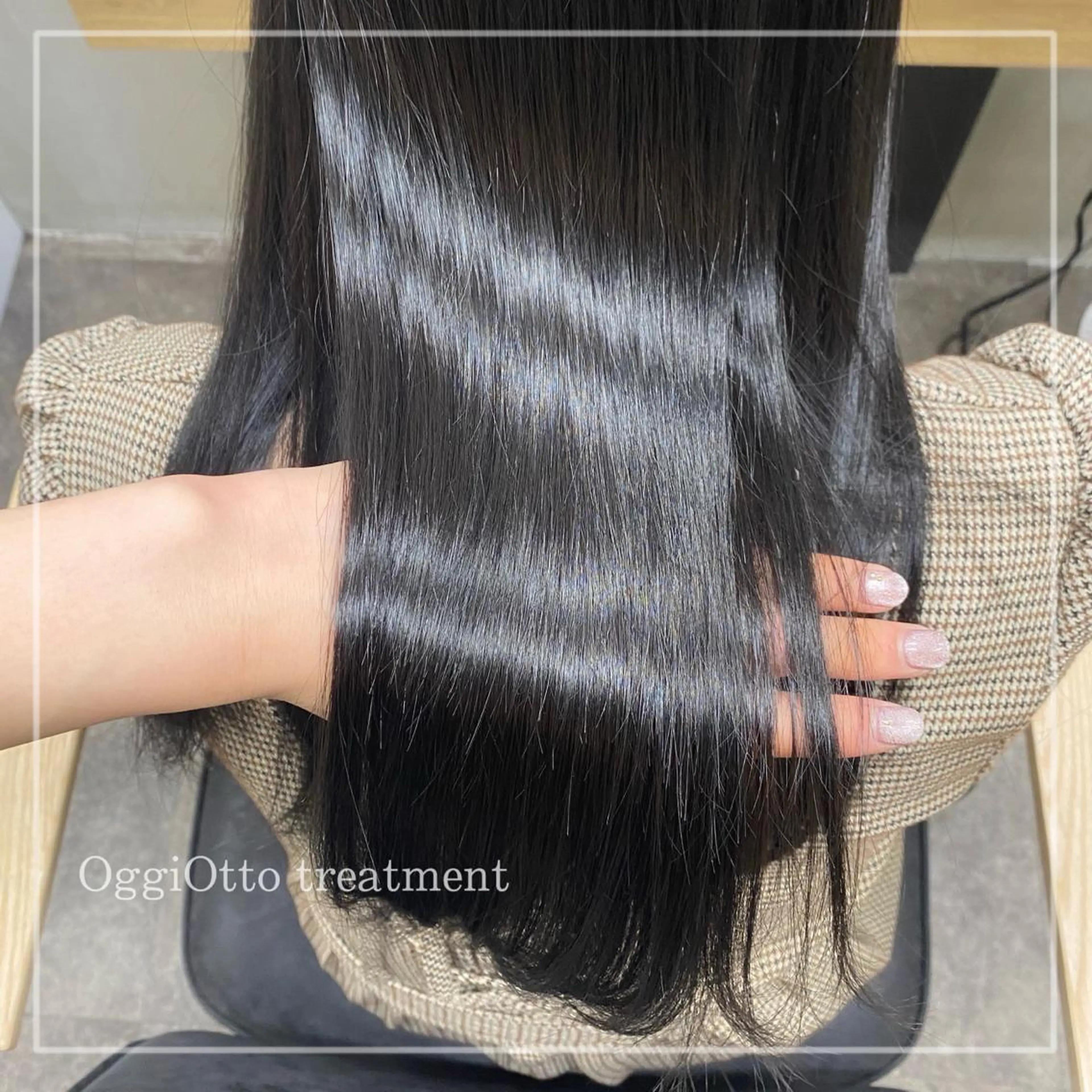 ロング トリートメント 酸熱トリートメント 💛Frameなんば /村田百花のヘアスタイル