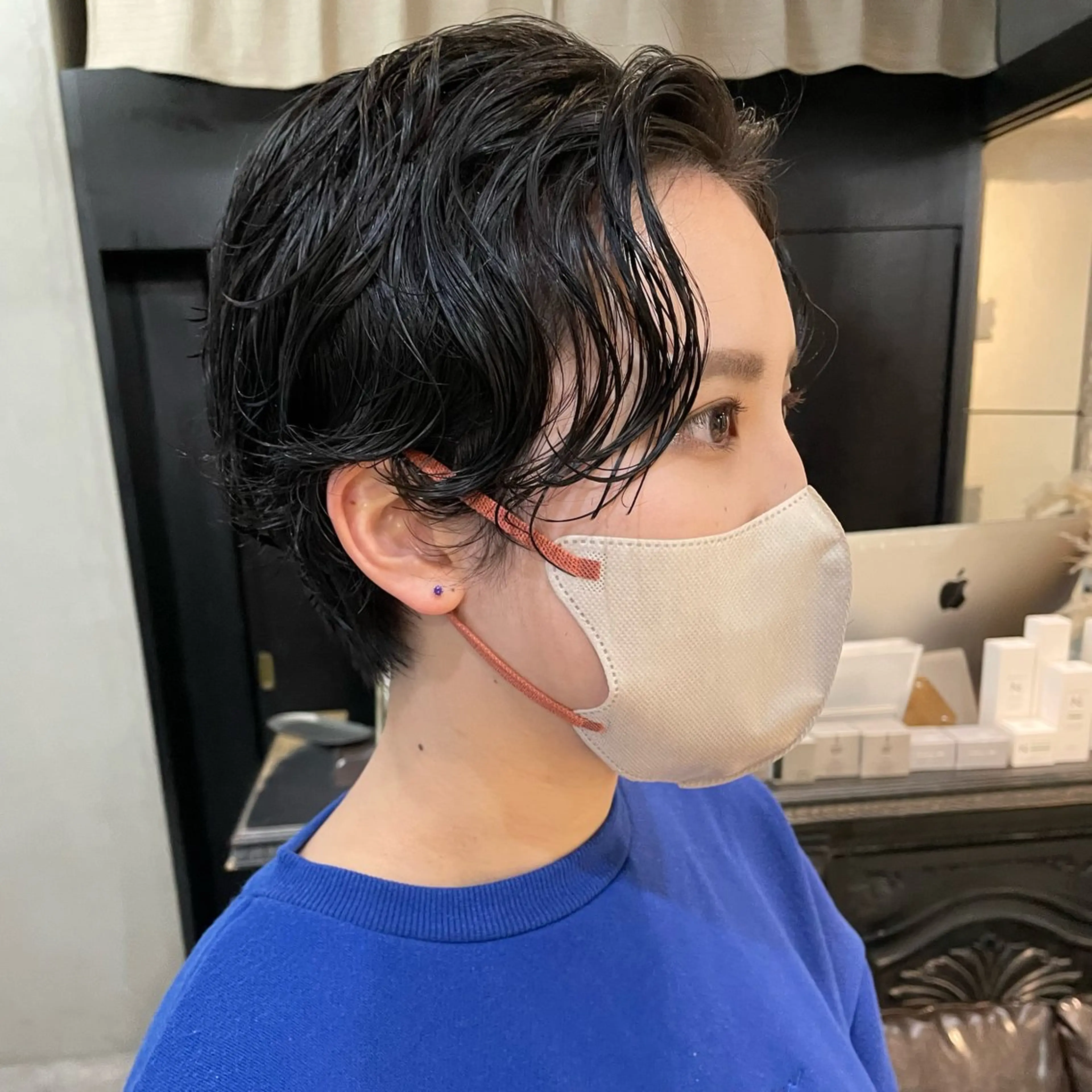 ショート パーマ ハンサムショート ショートヘア kvell by urban.所属・ショート・ボブ ・ウルフ✂︎IMAIのヘアスタイル