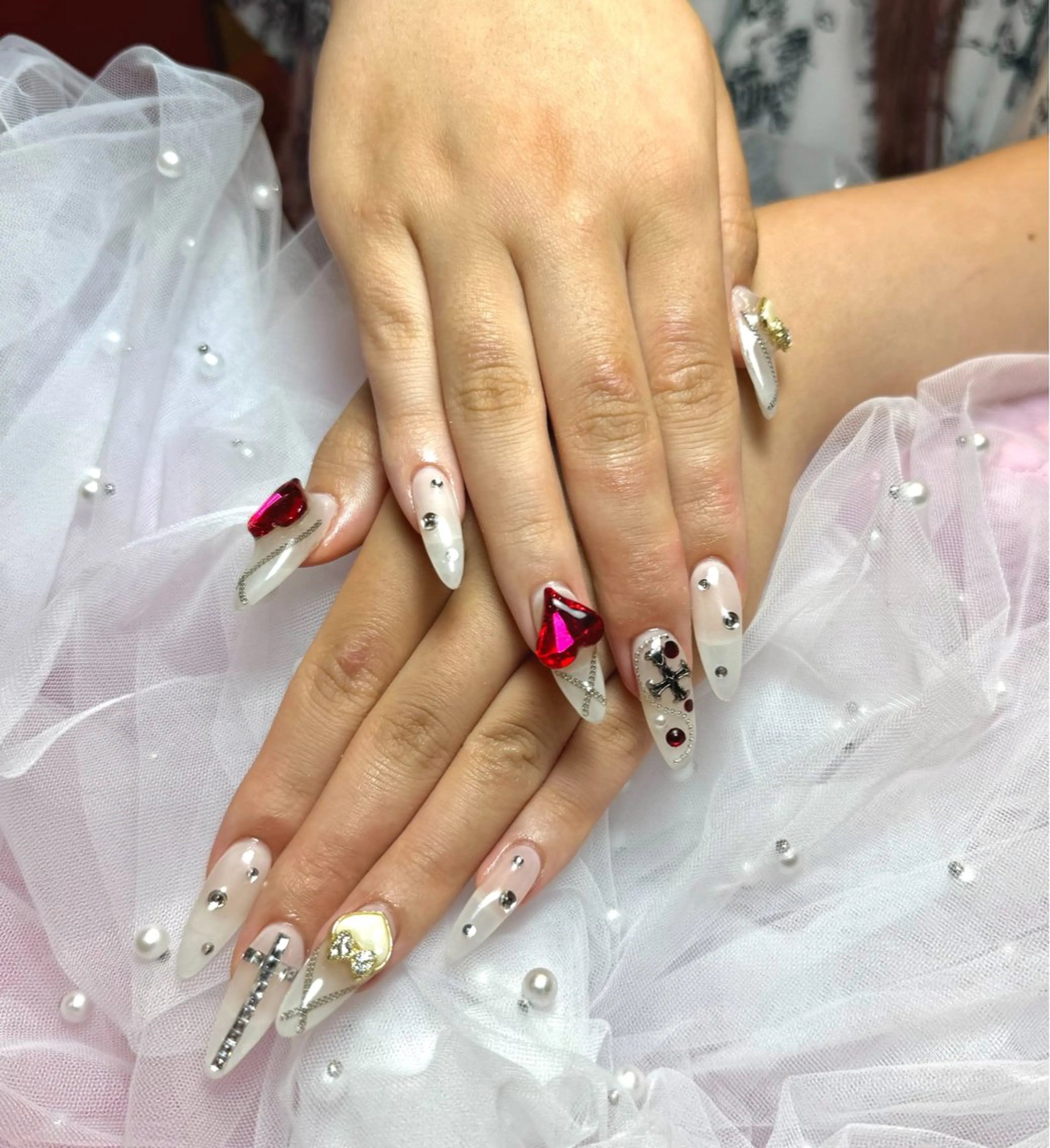 ネイル 持ち込み ハンドネイル PINKY nail所属・ピンキー 池田公園店のネイルデザイン