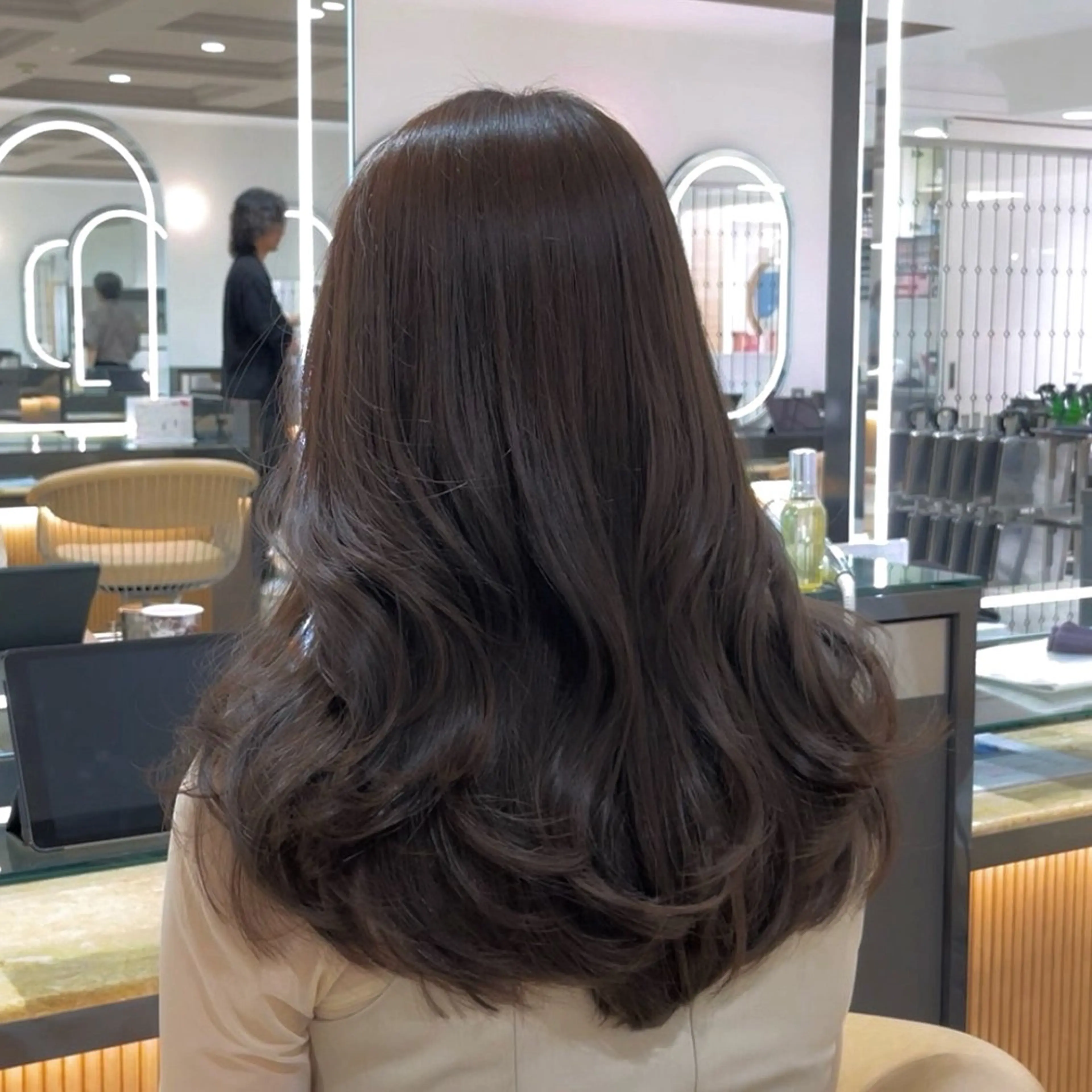 ロング カットモデル/ 透明感ヘア/成瀬裕介のヘアスタイル