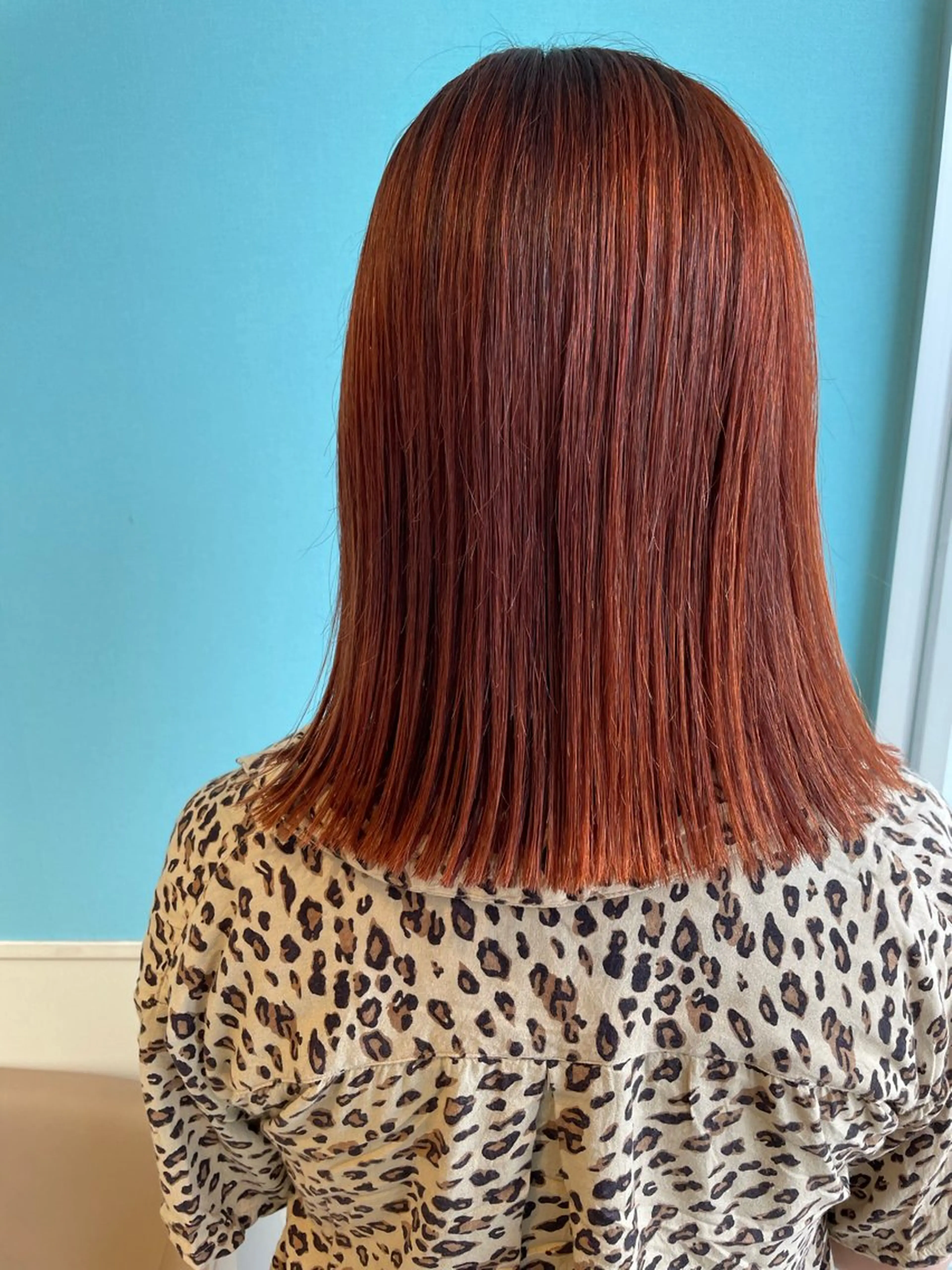 セミロング カット ヘアカラー トリートメント 日置 大智のヘアスタイル