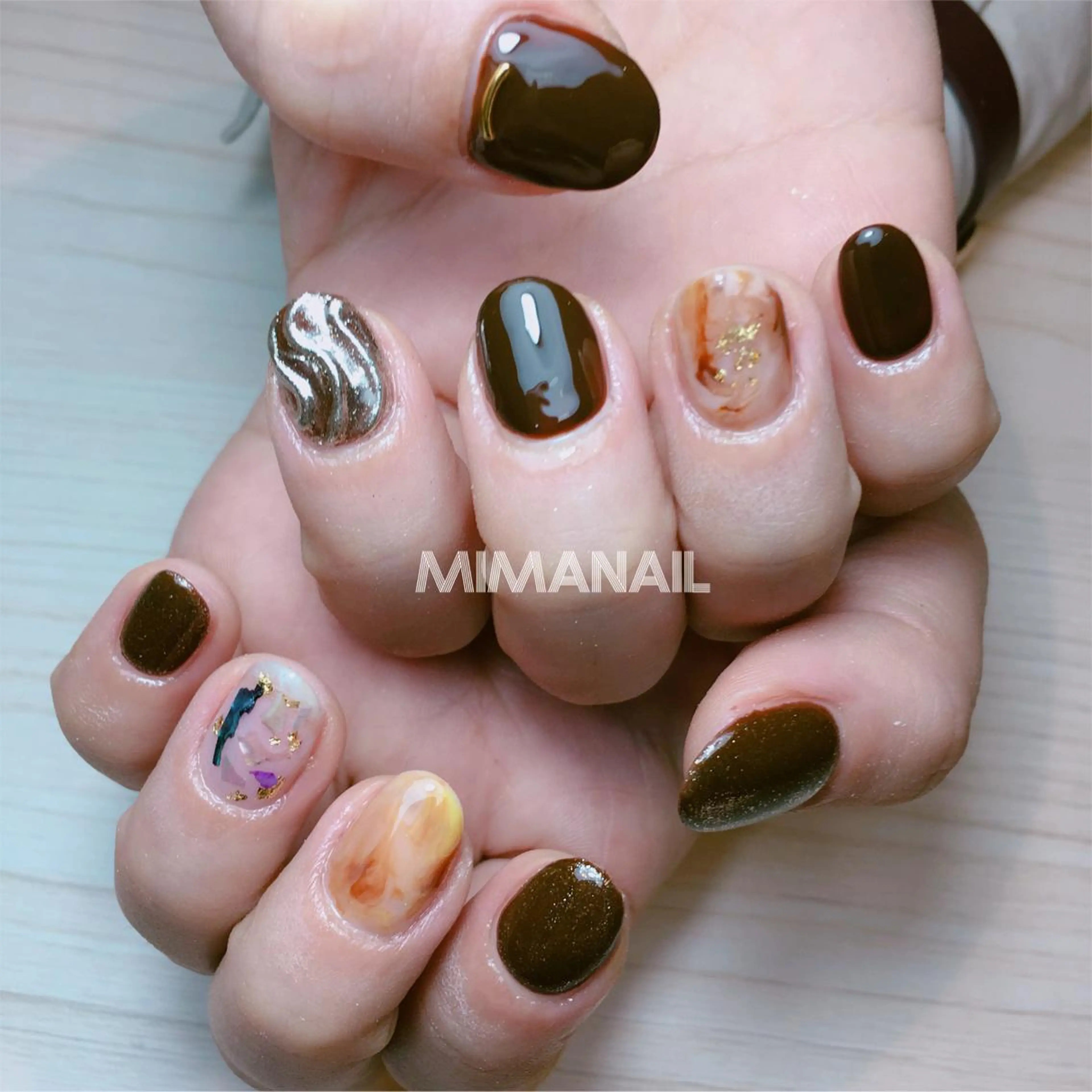 ネイル mima nailのネイルデザイン
