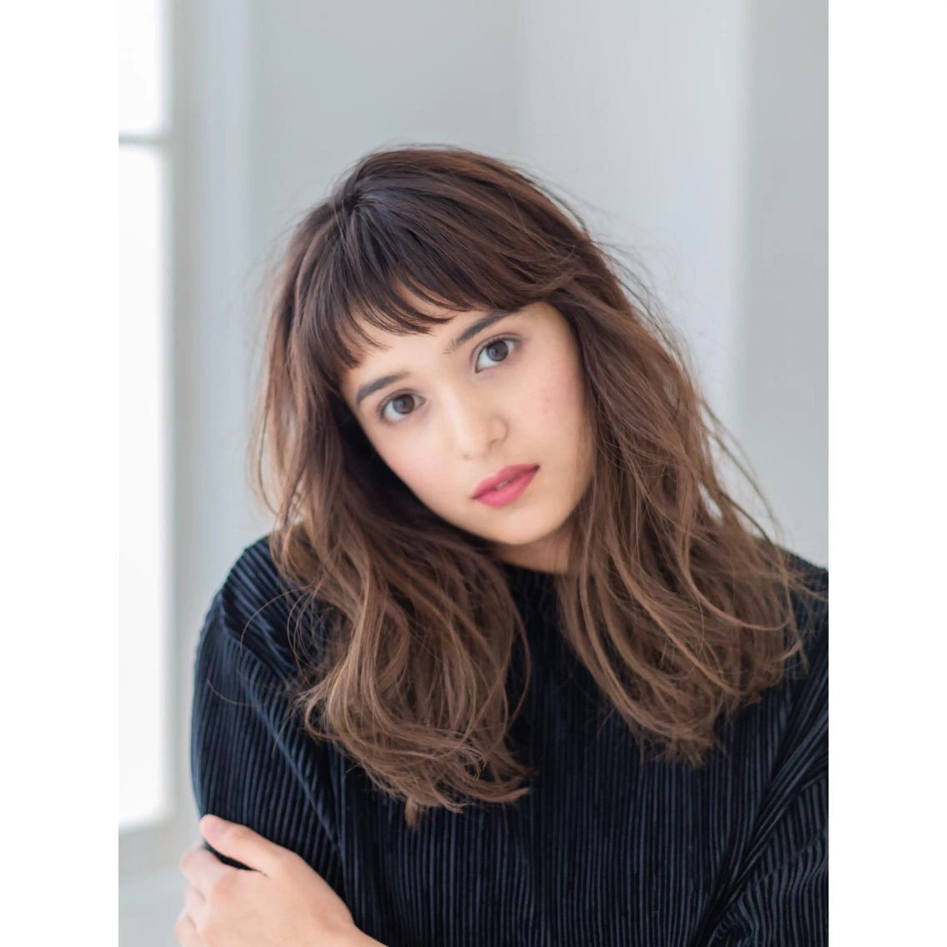 ロング カラー ヘアカラー (スタイリスト)牧 好美のヘアスタイル