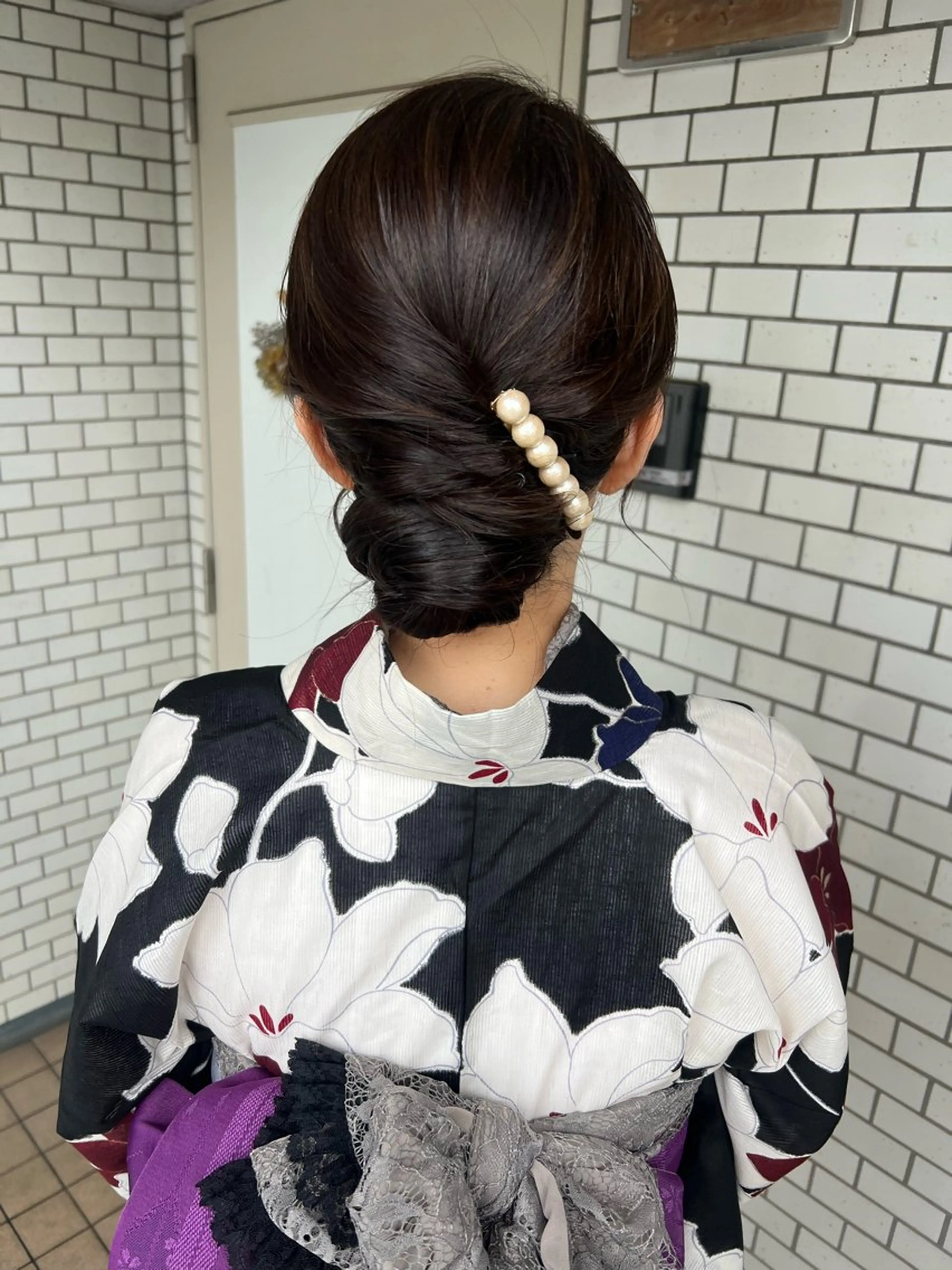 ヘアアレンジ 浴衣 大人可愛いヘアメイク 💋🧚‍♀️しずかのヘアスタイル