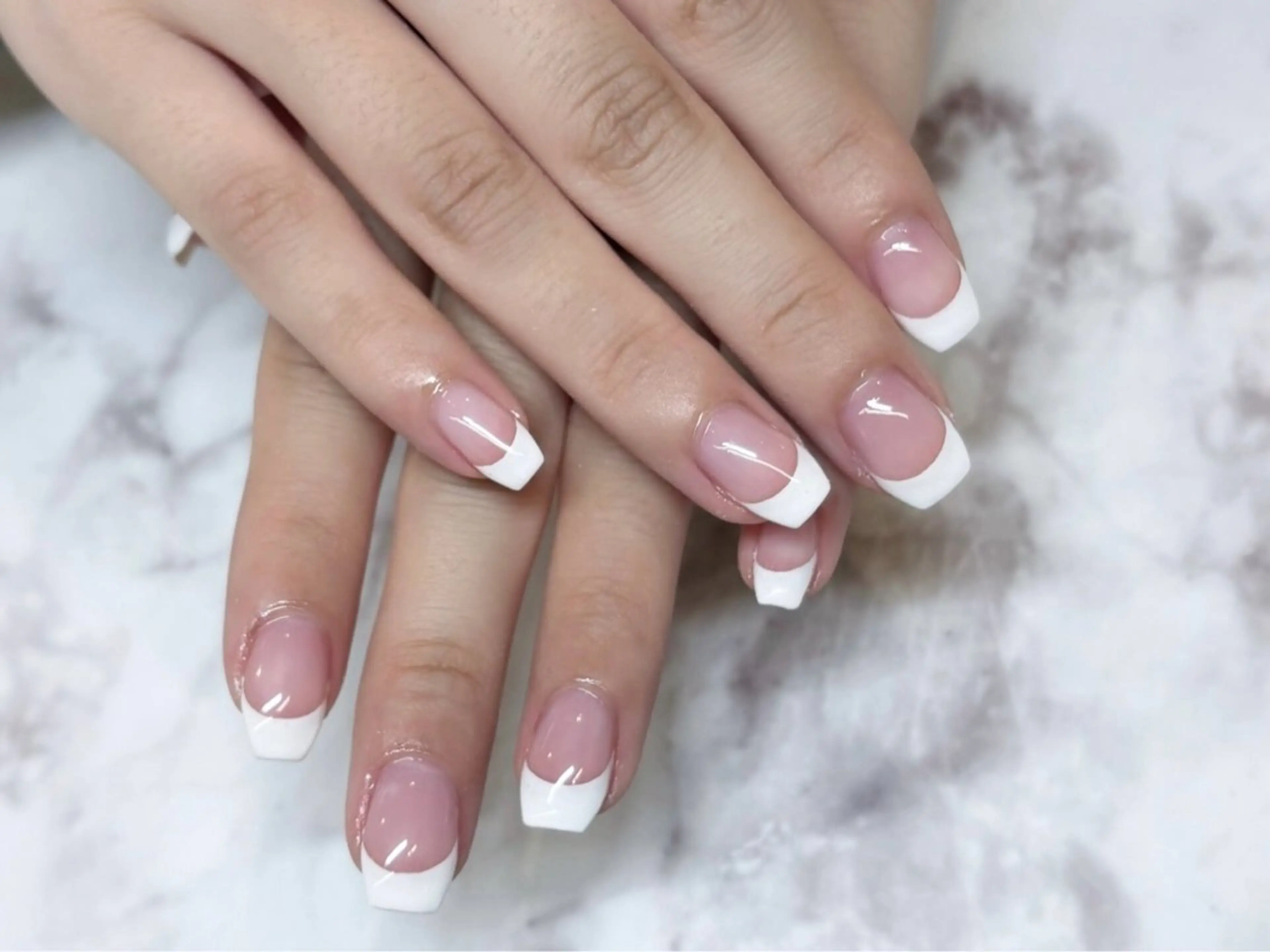 ハンドオフなしフレンチorグラデーションの写真