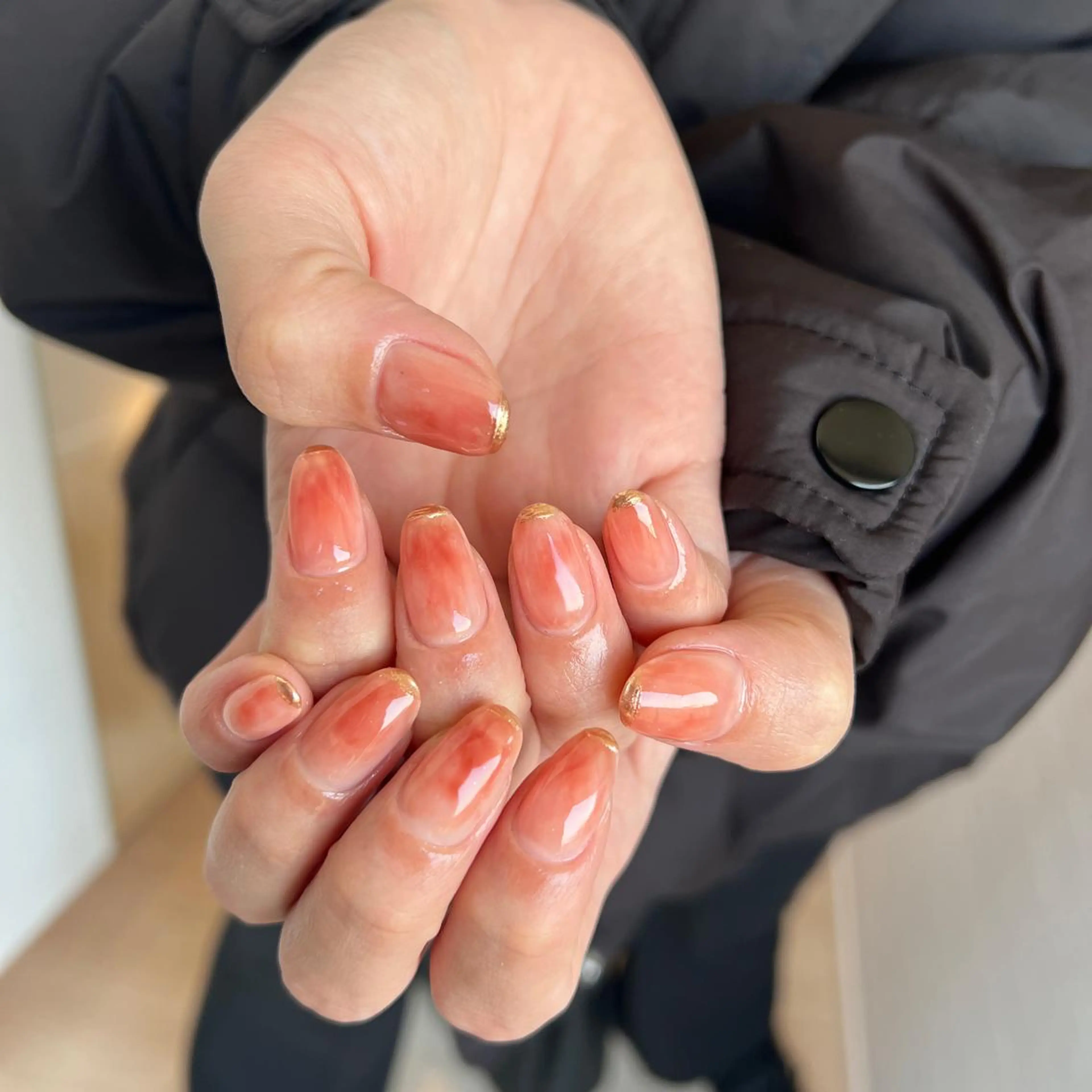 ネイル 黒葛原 めぐみのネイルデザイン