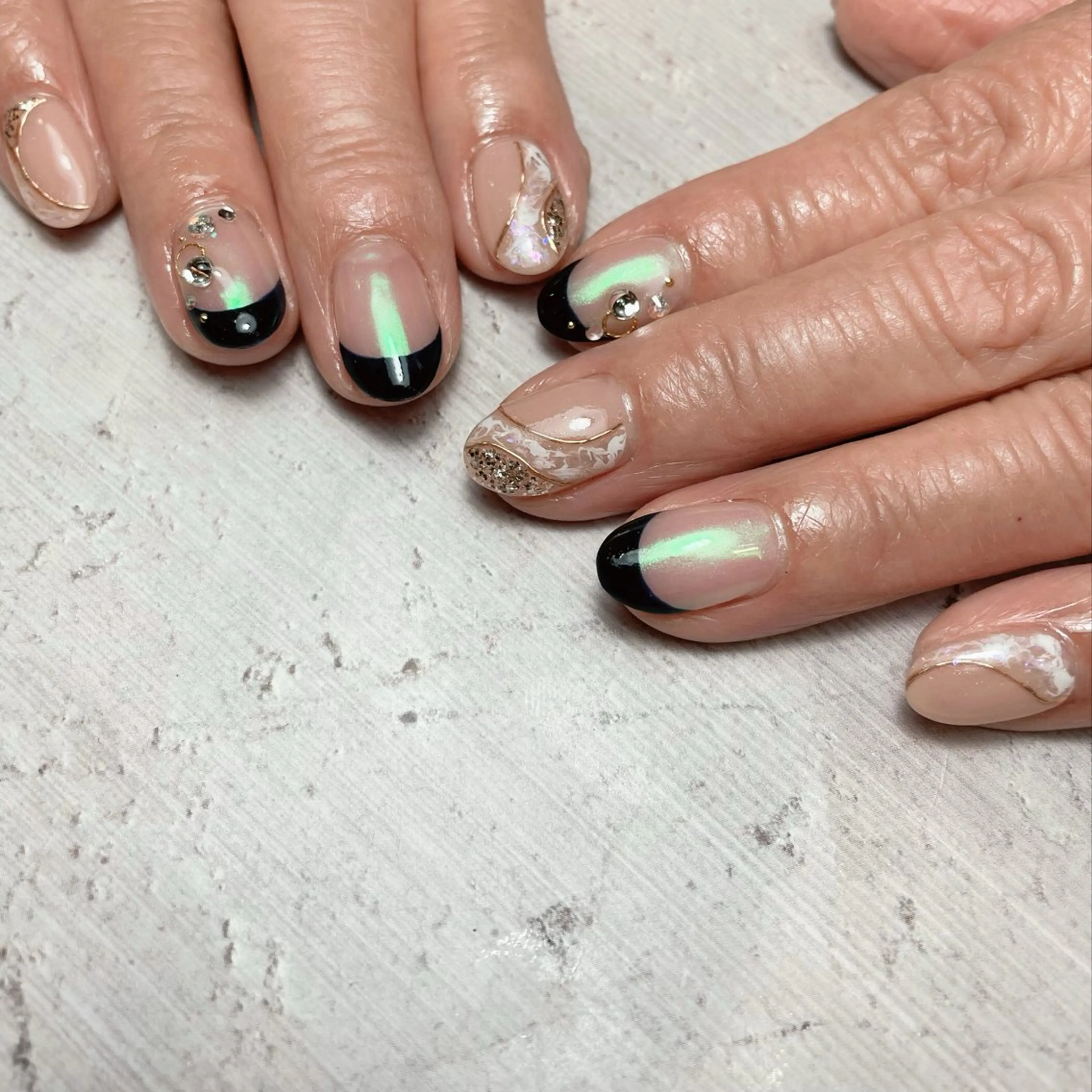 ネイル ハンドネイル nail&eyelash mate所属・京都/東向日/桂 ayumiのネイルデザイン