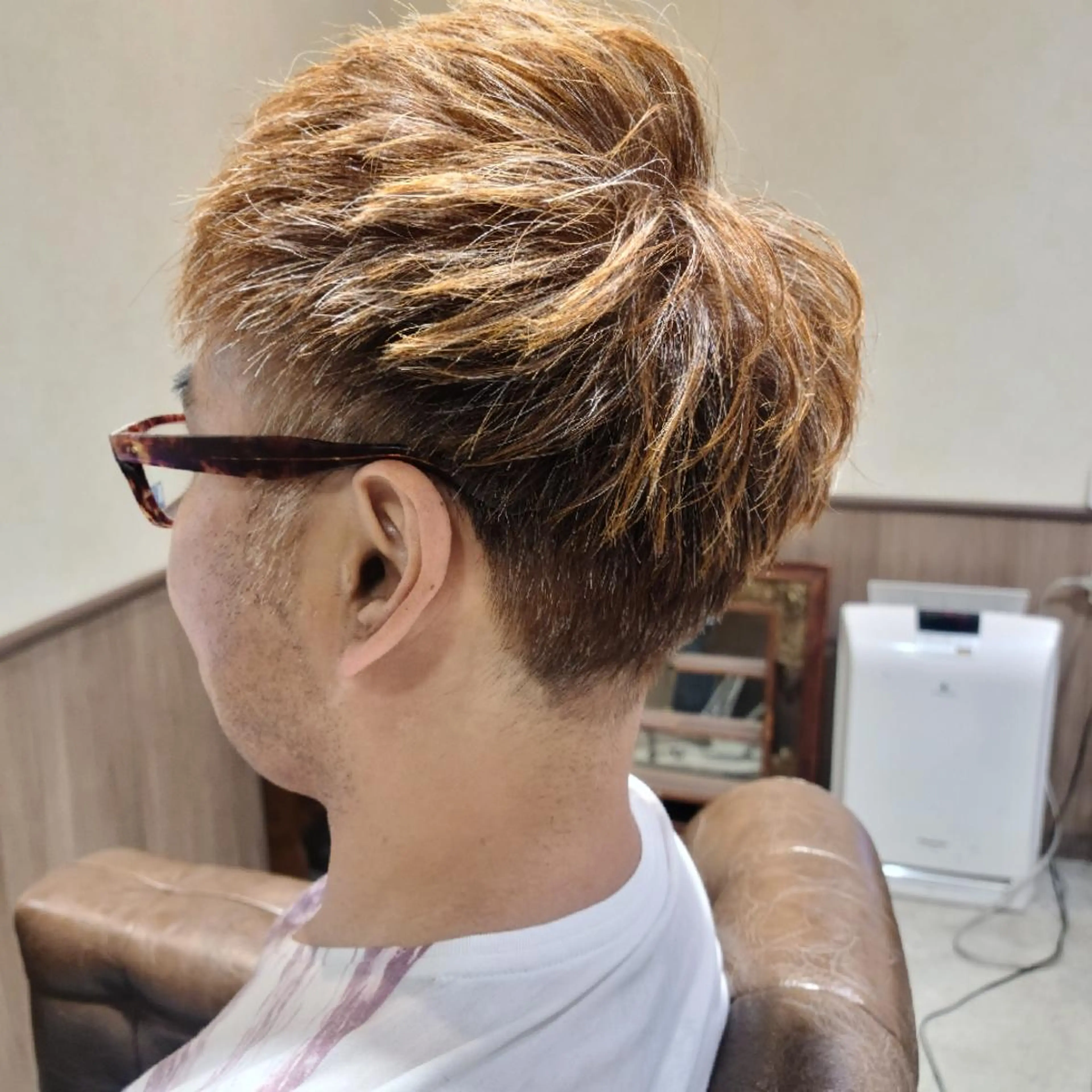 ショート メンズ メンズショート ショートヘア 赤松 摩美のヘアスタイル