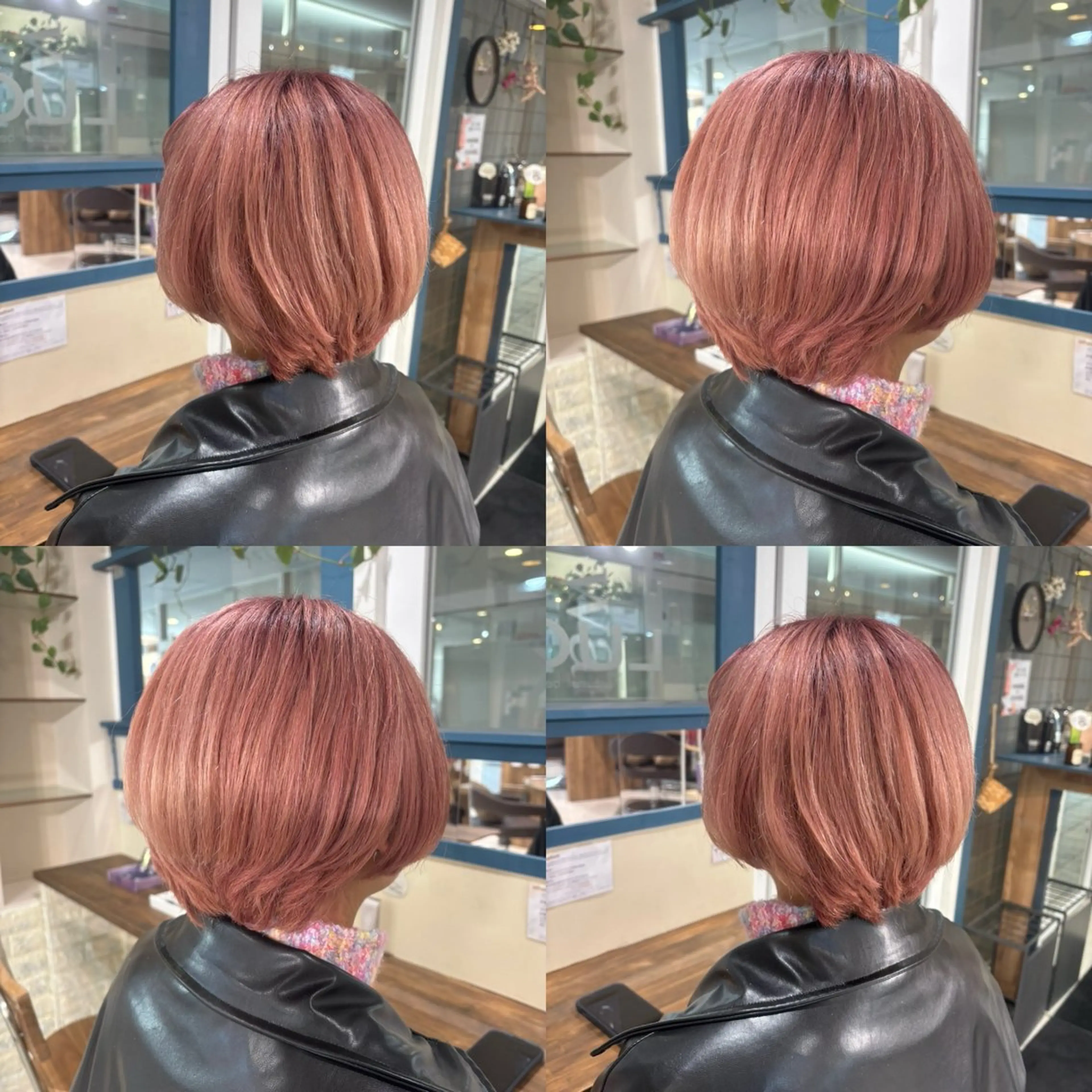 ショート ヘアカラー 髪質改善 頭身浴/ 中田のヘアスタイル